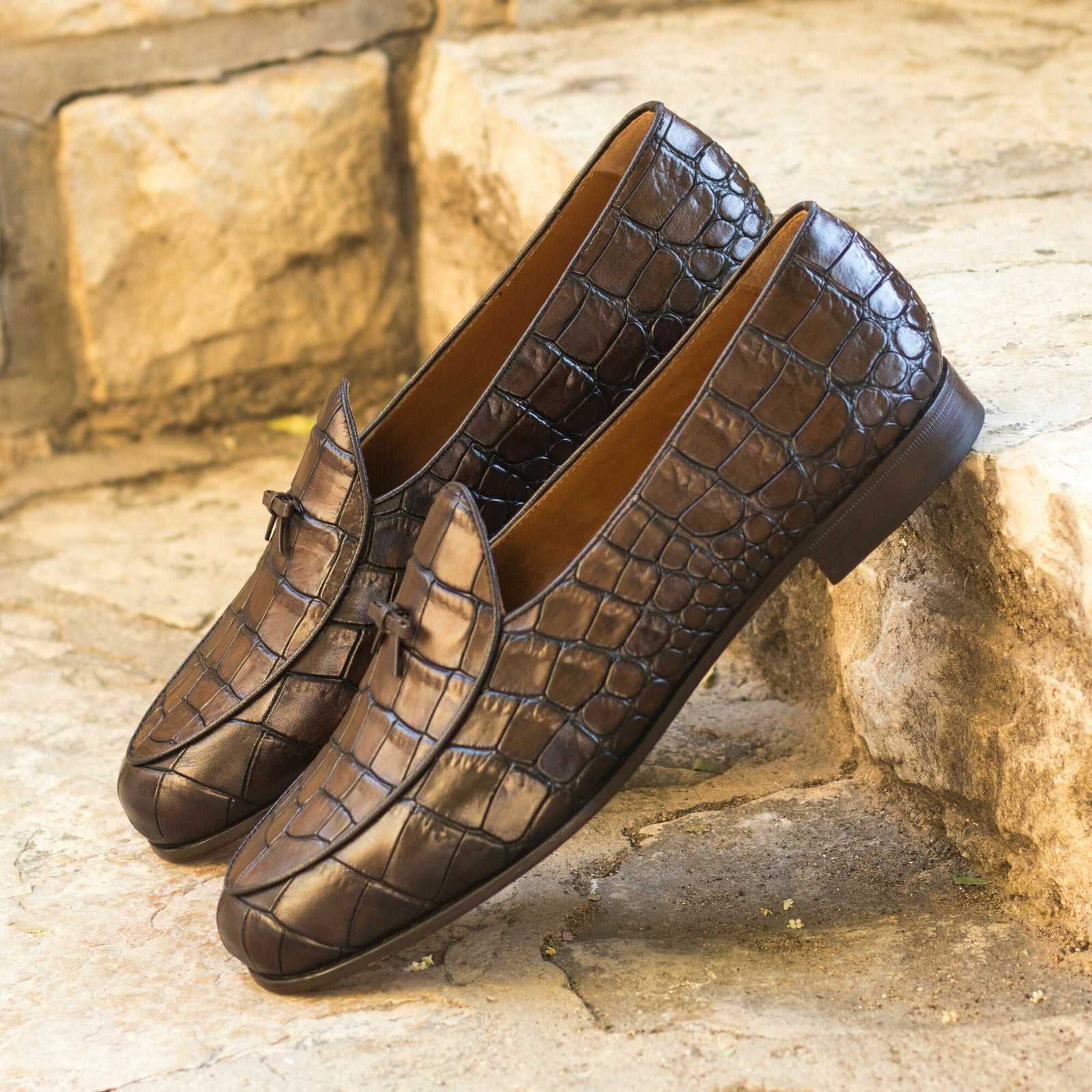 Belgian Slippers ANGUS - Milanese Leather