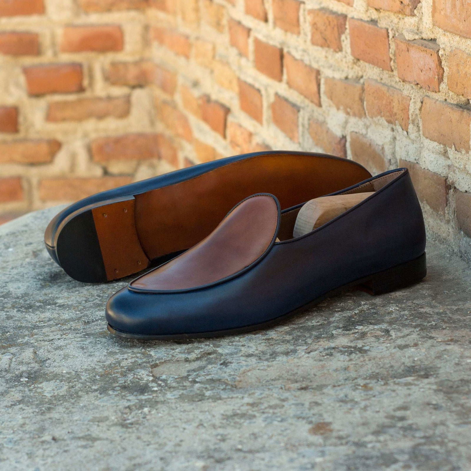 Belgian Slippers LILLO - Milanese Leather