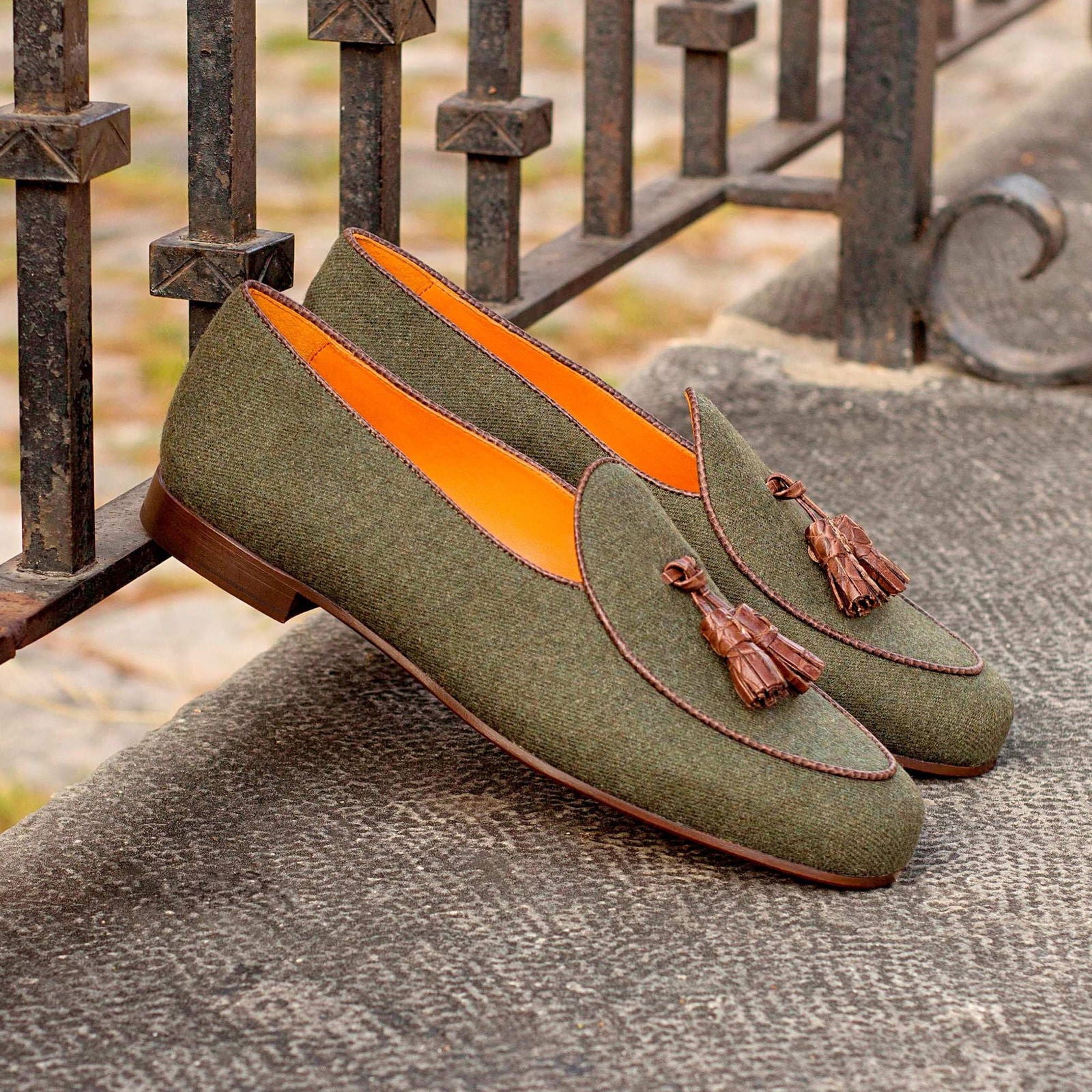 Belgian Slippers TORGNY - Milanese Leather