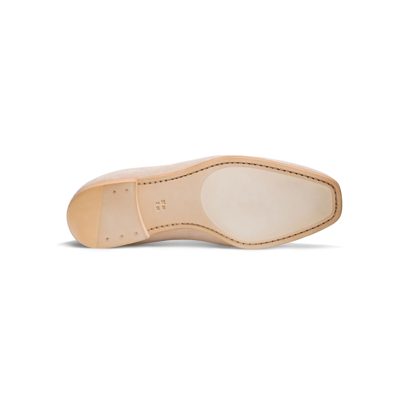 Bella Champagne Suede - Milanese Leather