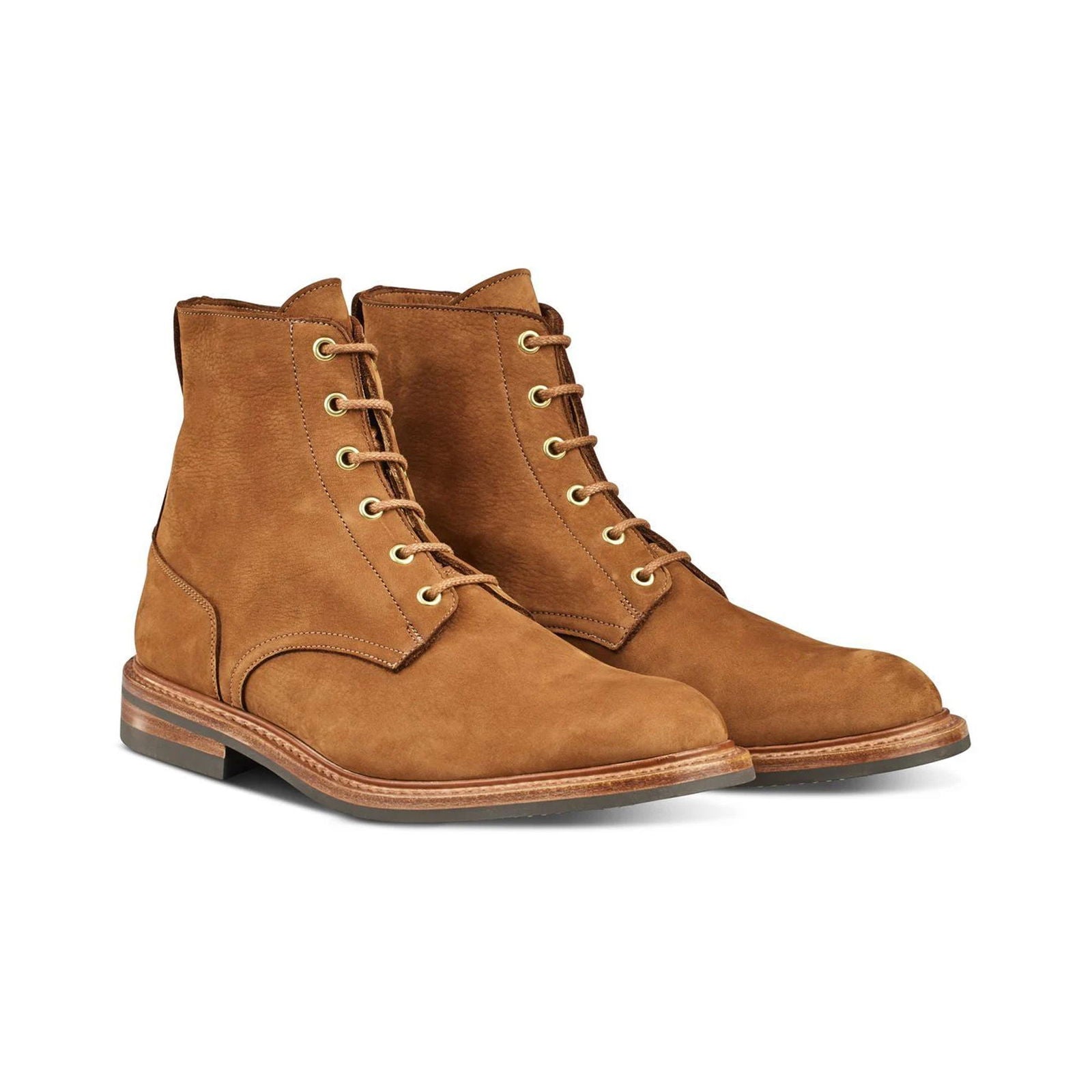 Bernwood Logger Boot Whisky Hydro Nubuck - Milanese Leather