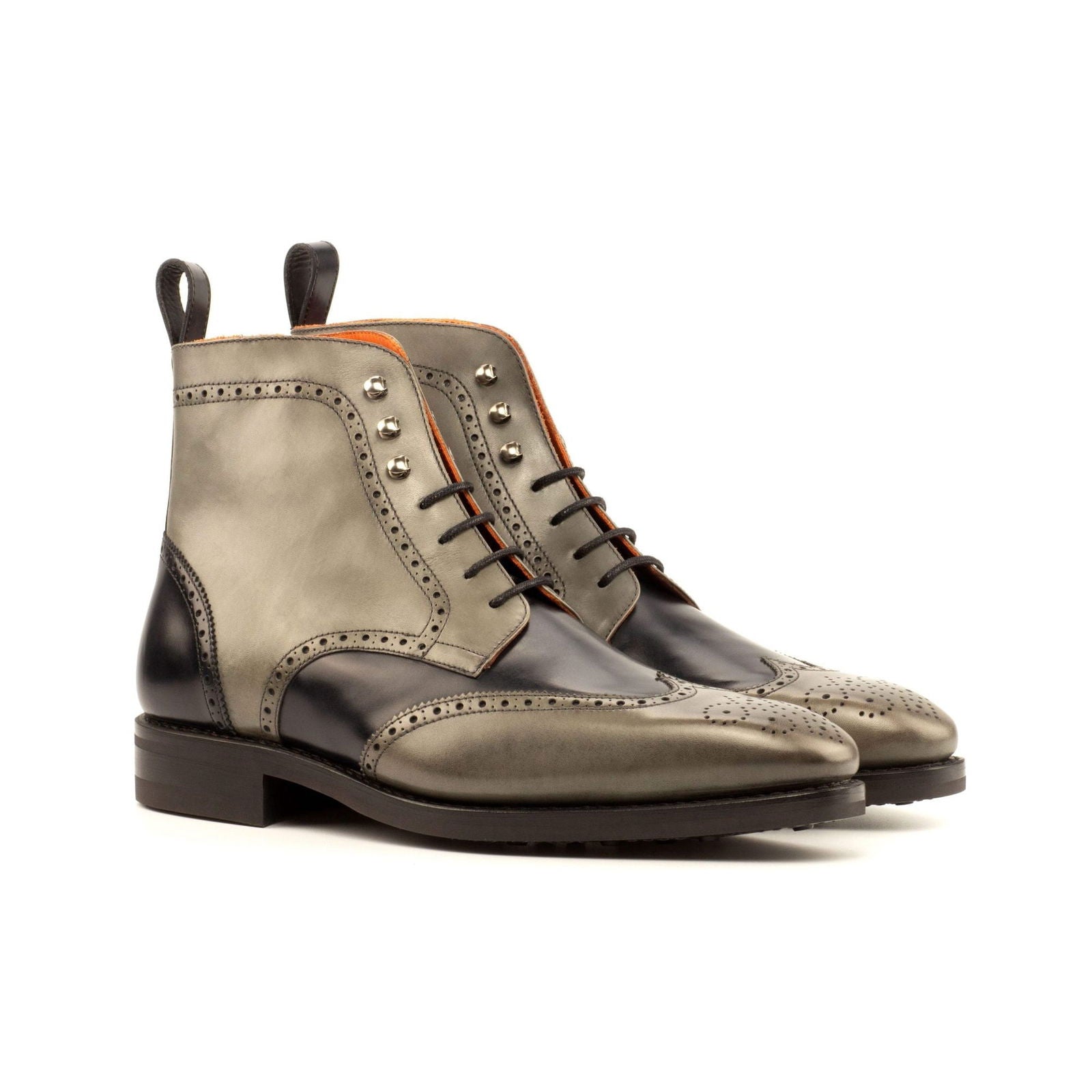 Brogue Boots BEARER - Milanese Leather