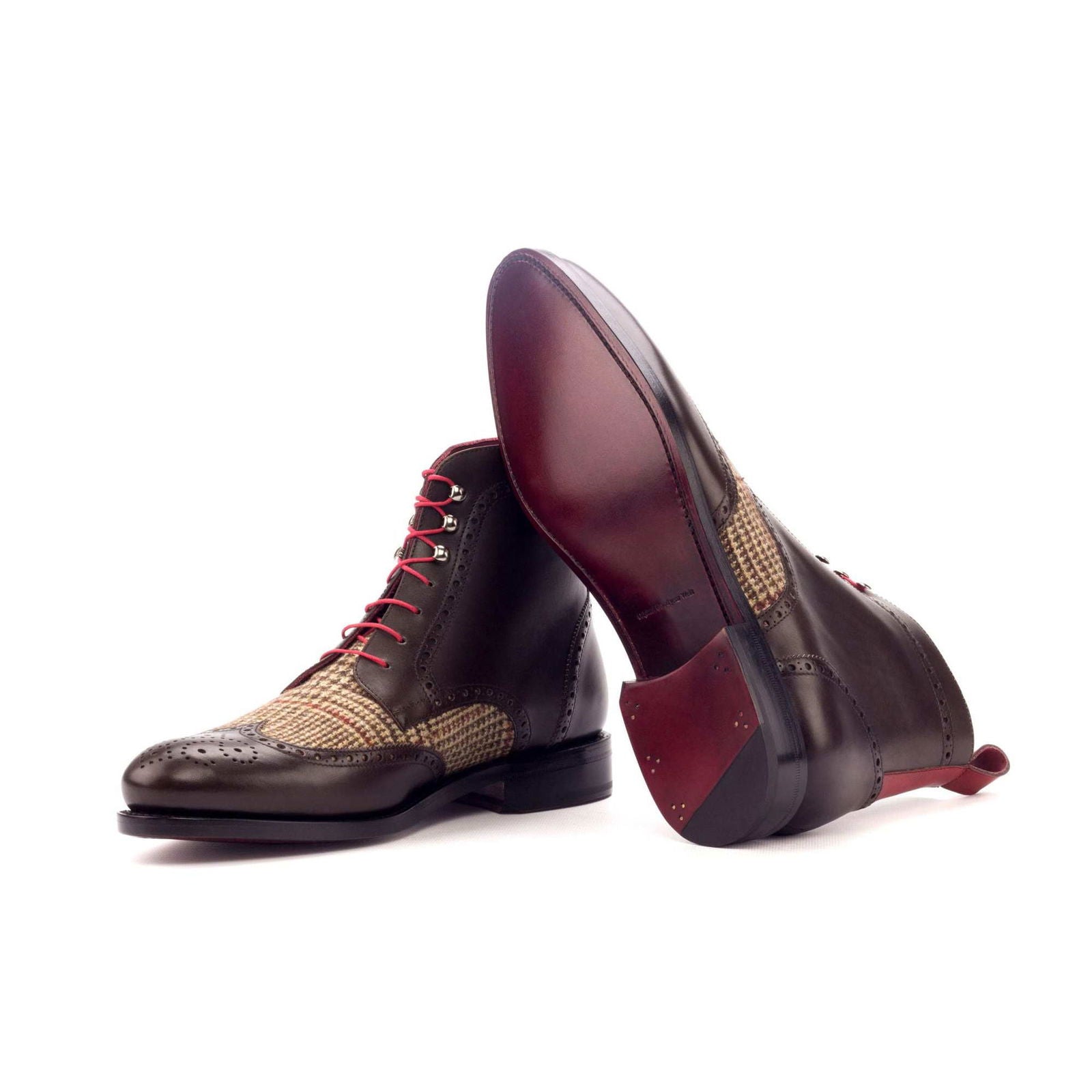 Brogue Boots CREED - Milanese Leather