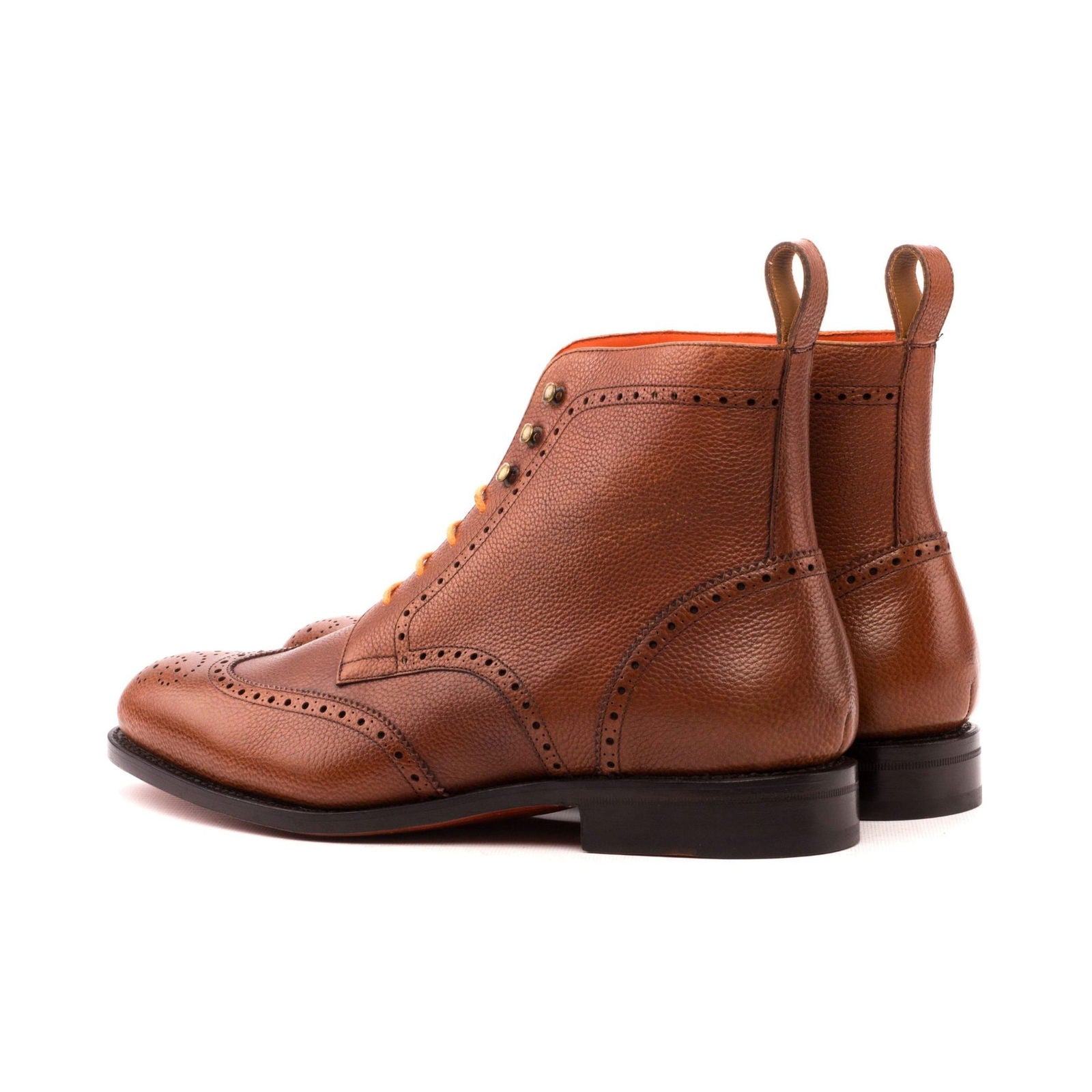 Brogue Boots JIMMY - Milanese Leather