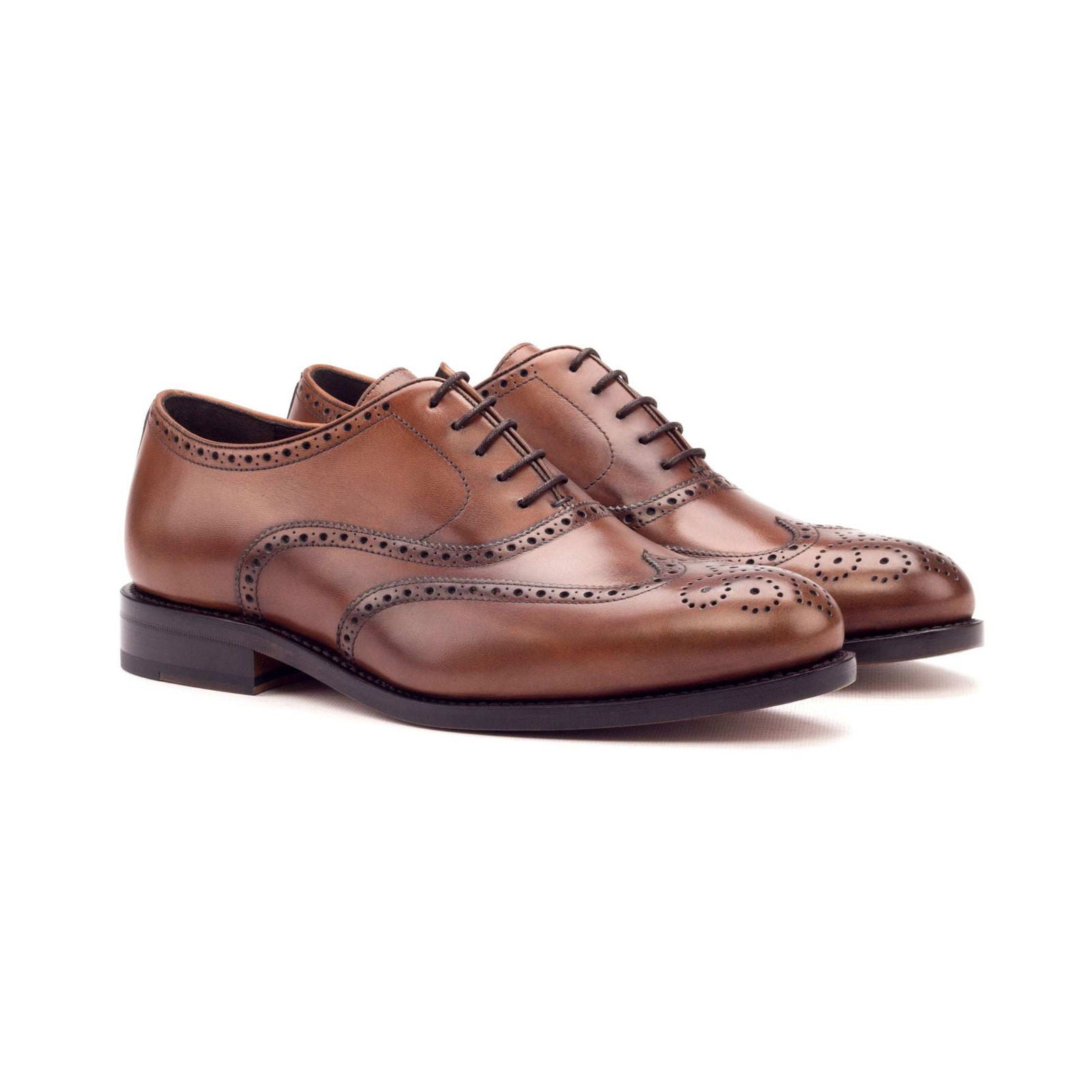 Brogue Shoes ARTHUR - Milanese Leather