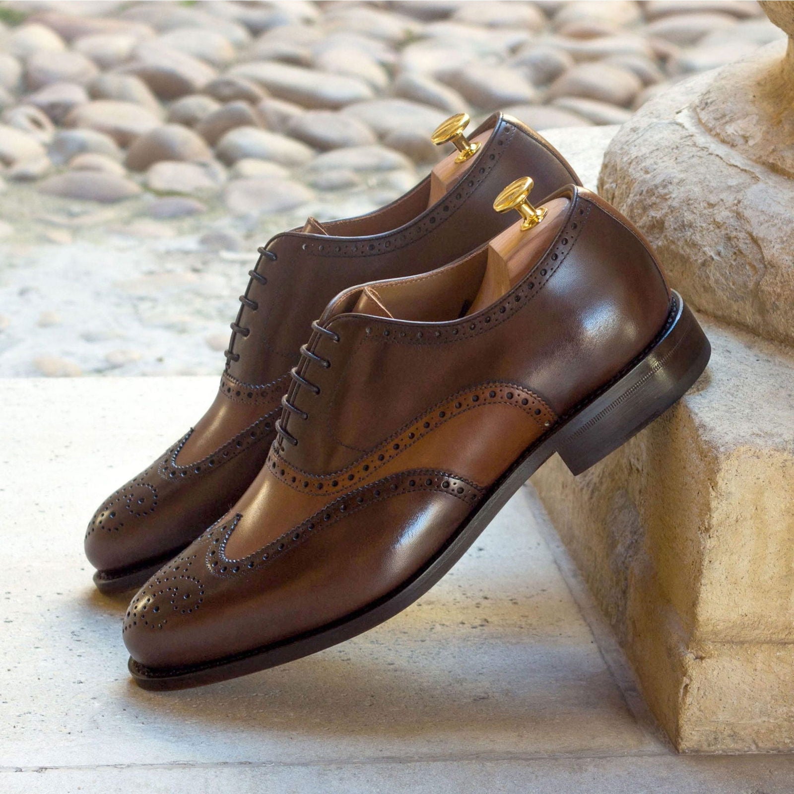 Brogue Shoes DALY - Milanese Leather