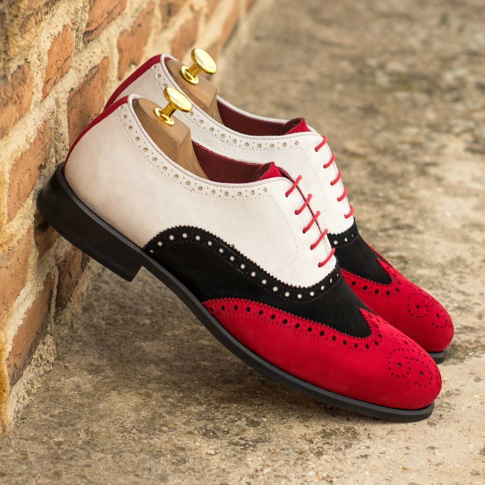 Brogue Shoes TRAFFORD - Milanese Leather