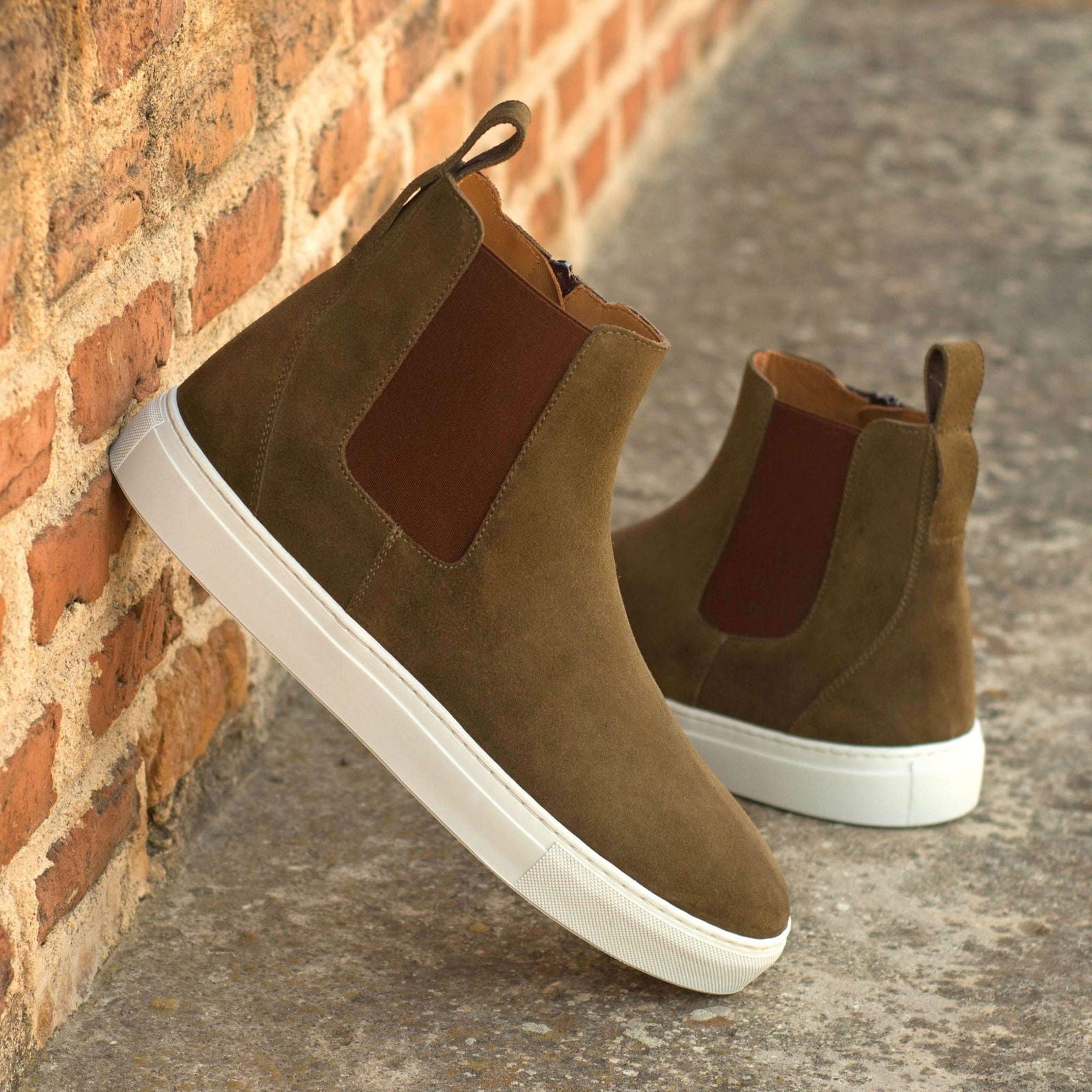 Chelsea Sneaker Boots LOUIS - Milanese Leather