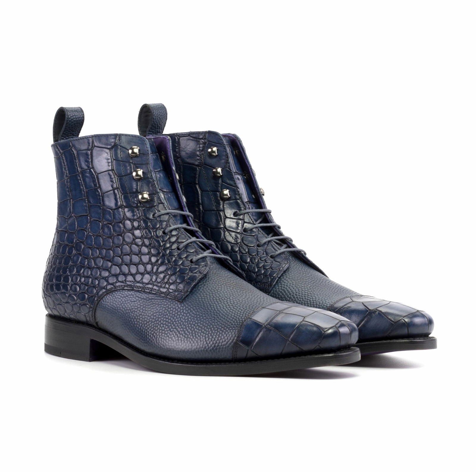 Derby Boots GABBY - Milanese Leather