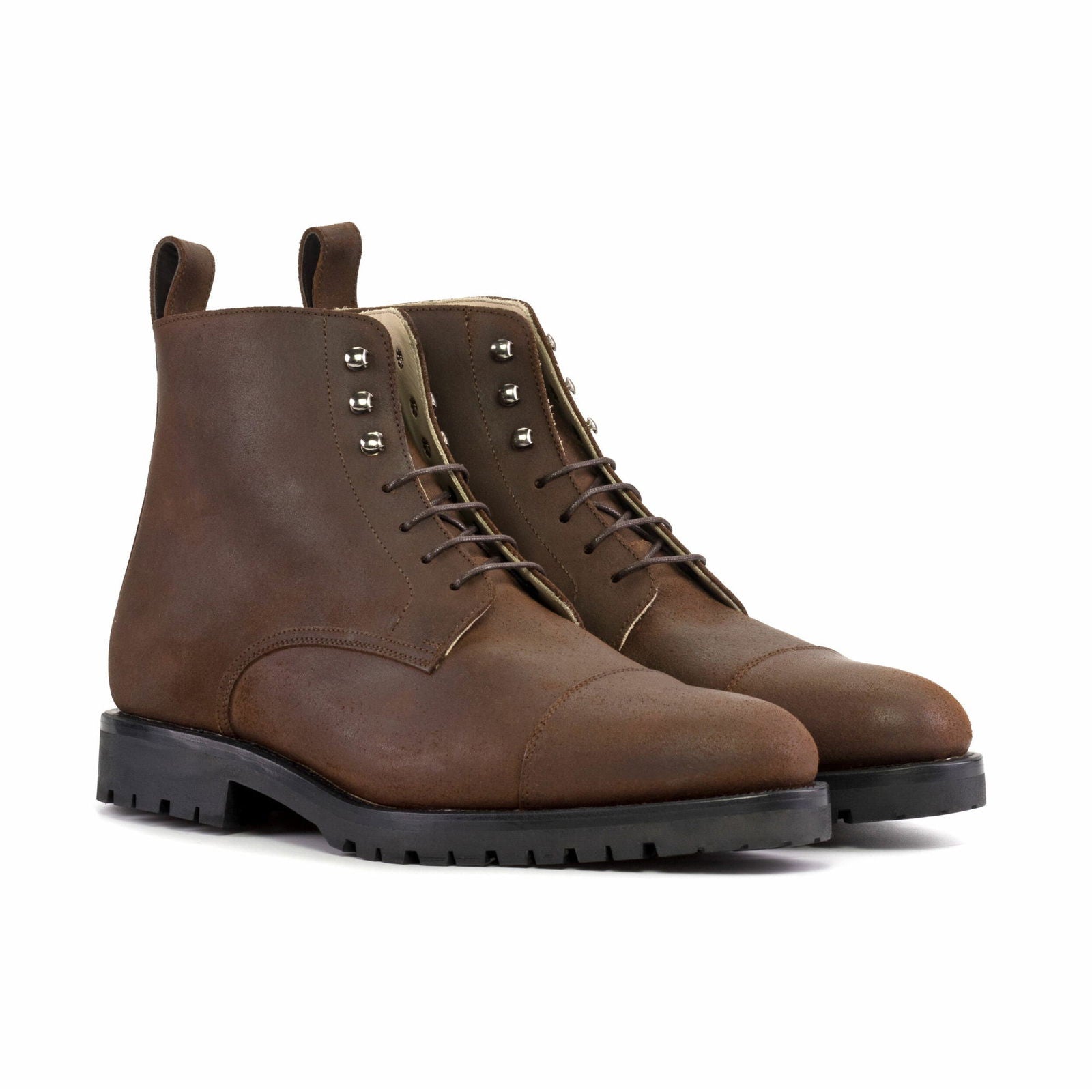 Derby Boots HENDO - Milanese Leather