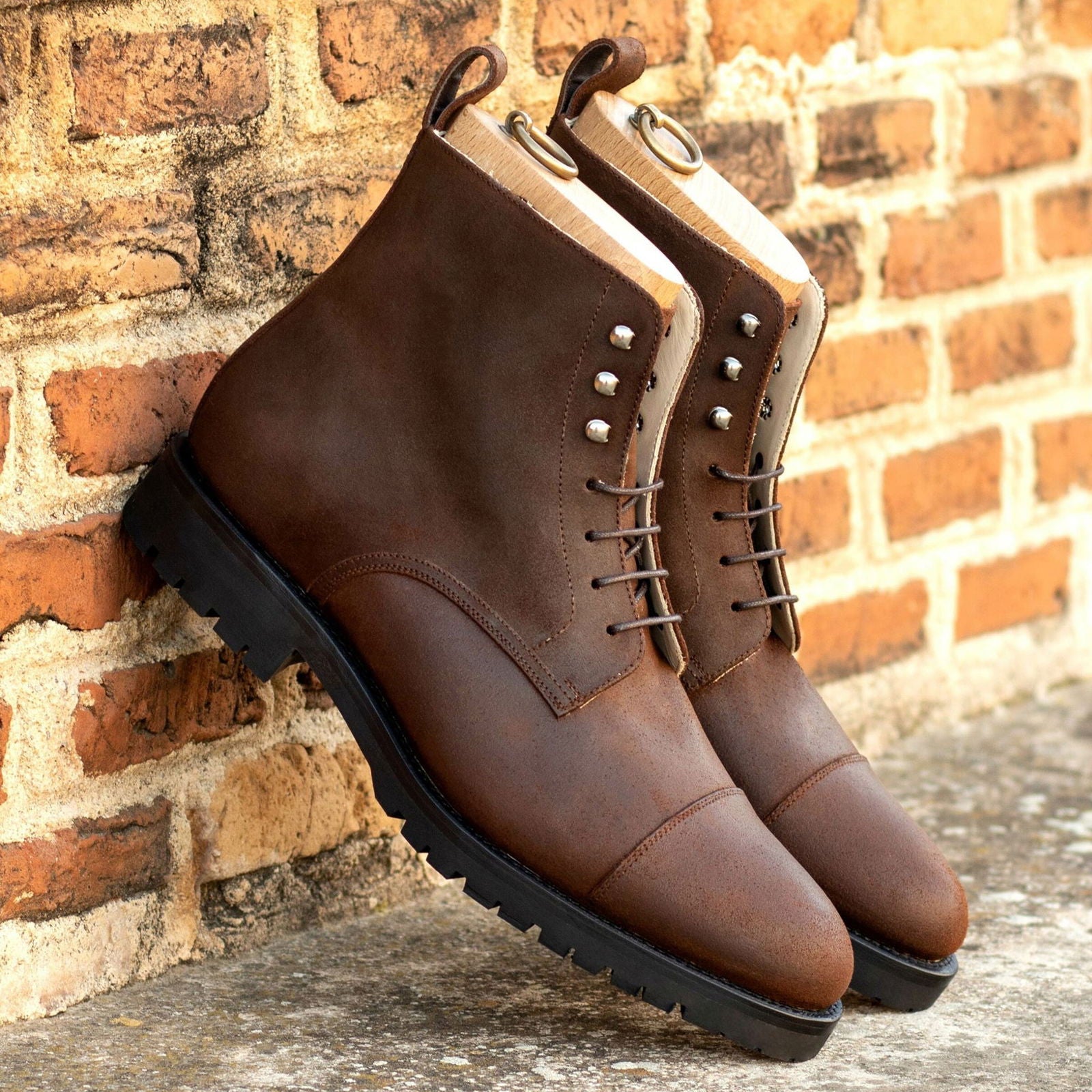 Derby Boots HENDO - Milanese Leather