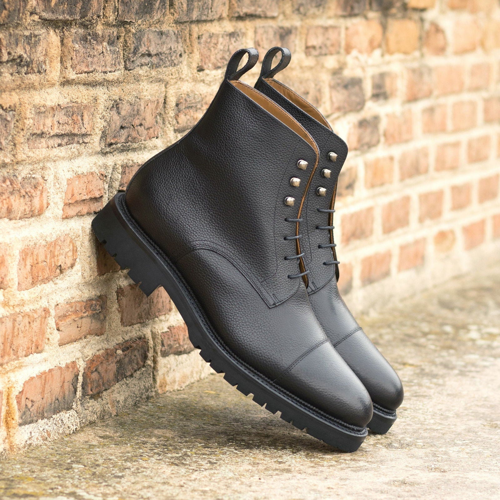 Derby Boots PITT - Milanese Leather