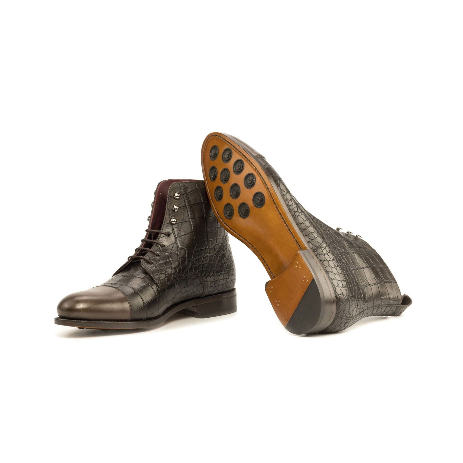 Derby Boots SAMSON - Milanese Leather