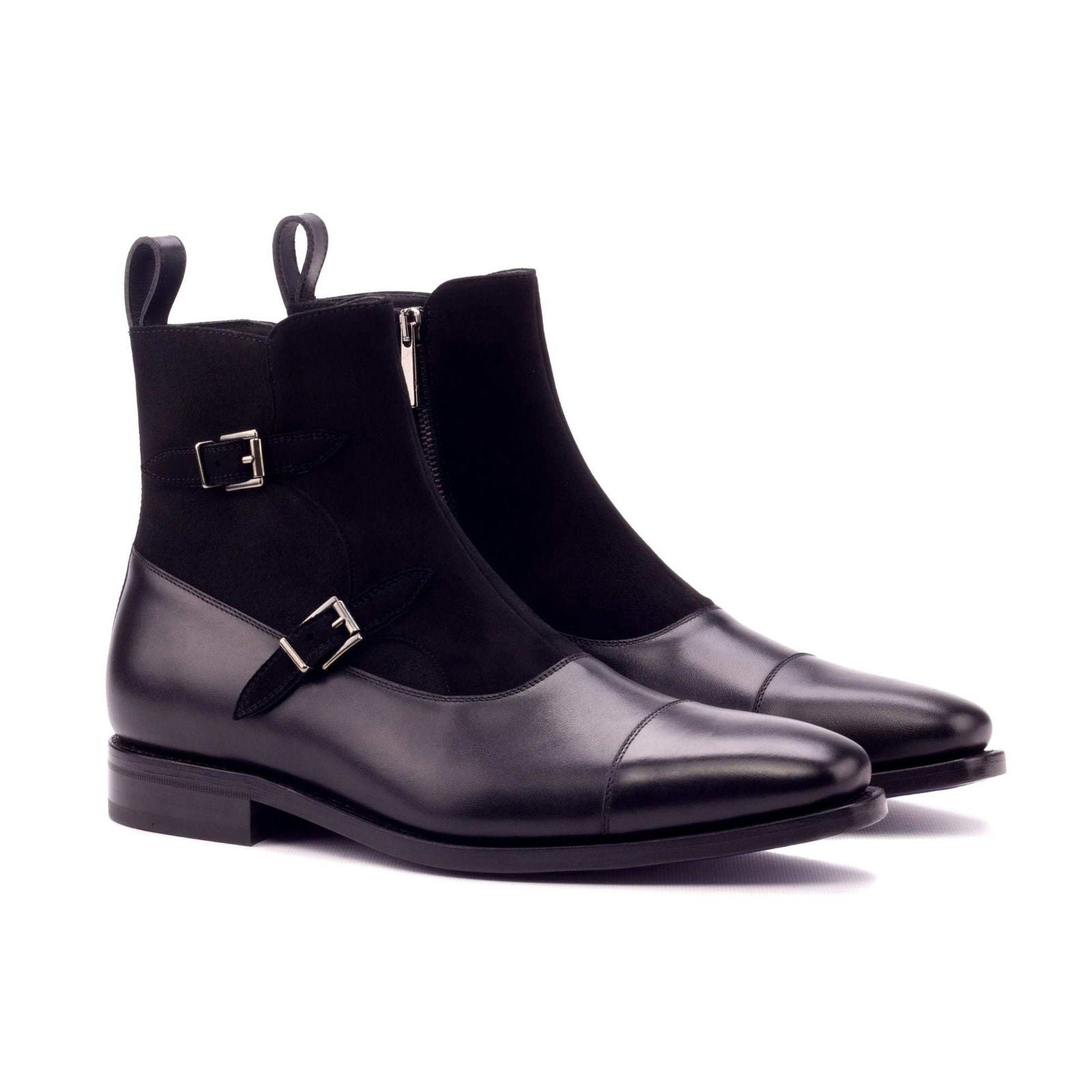 Double Monk Boots COLLOSS - Milanese Leather