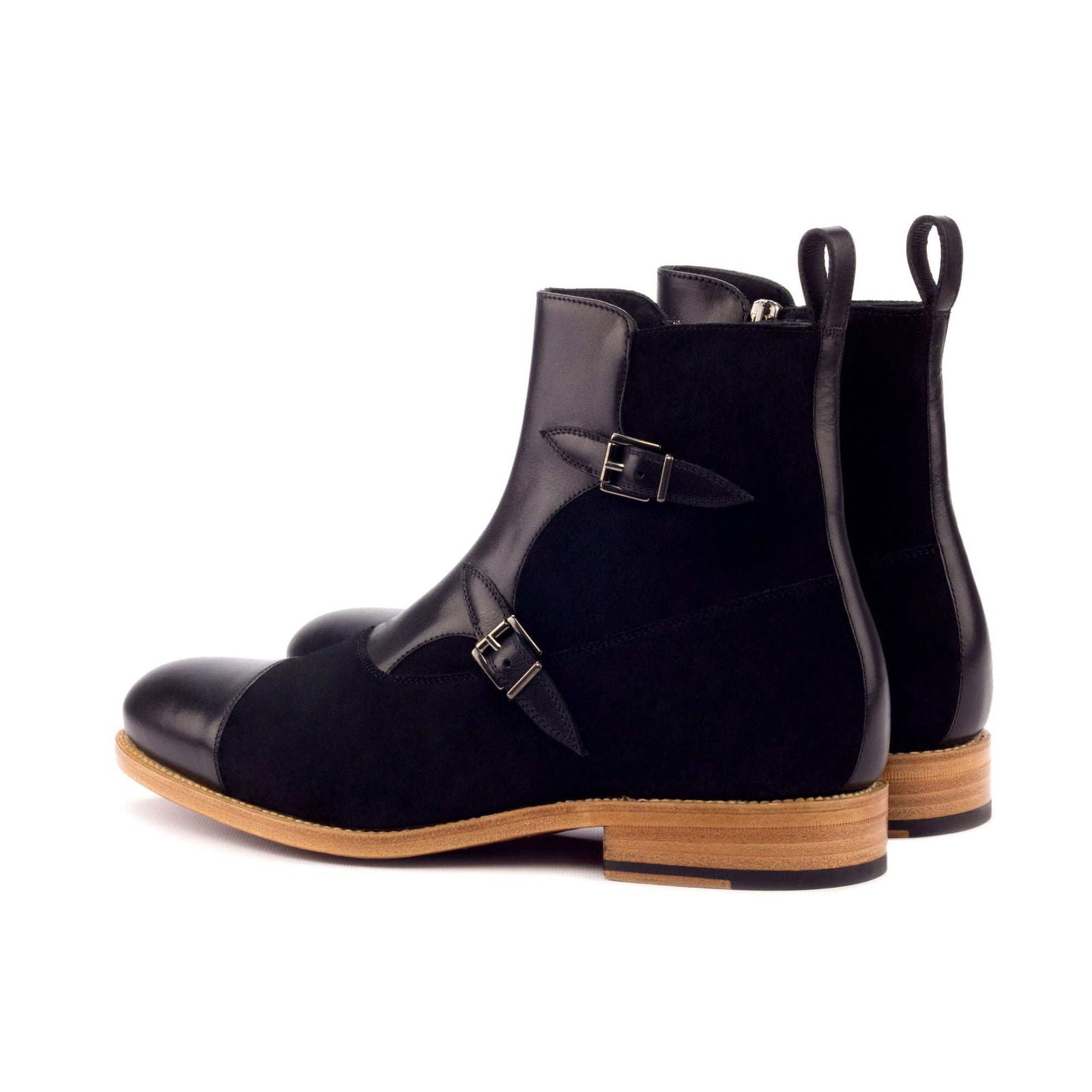 Double Monk Boots EMPOLA - Milanese Leather