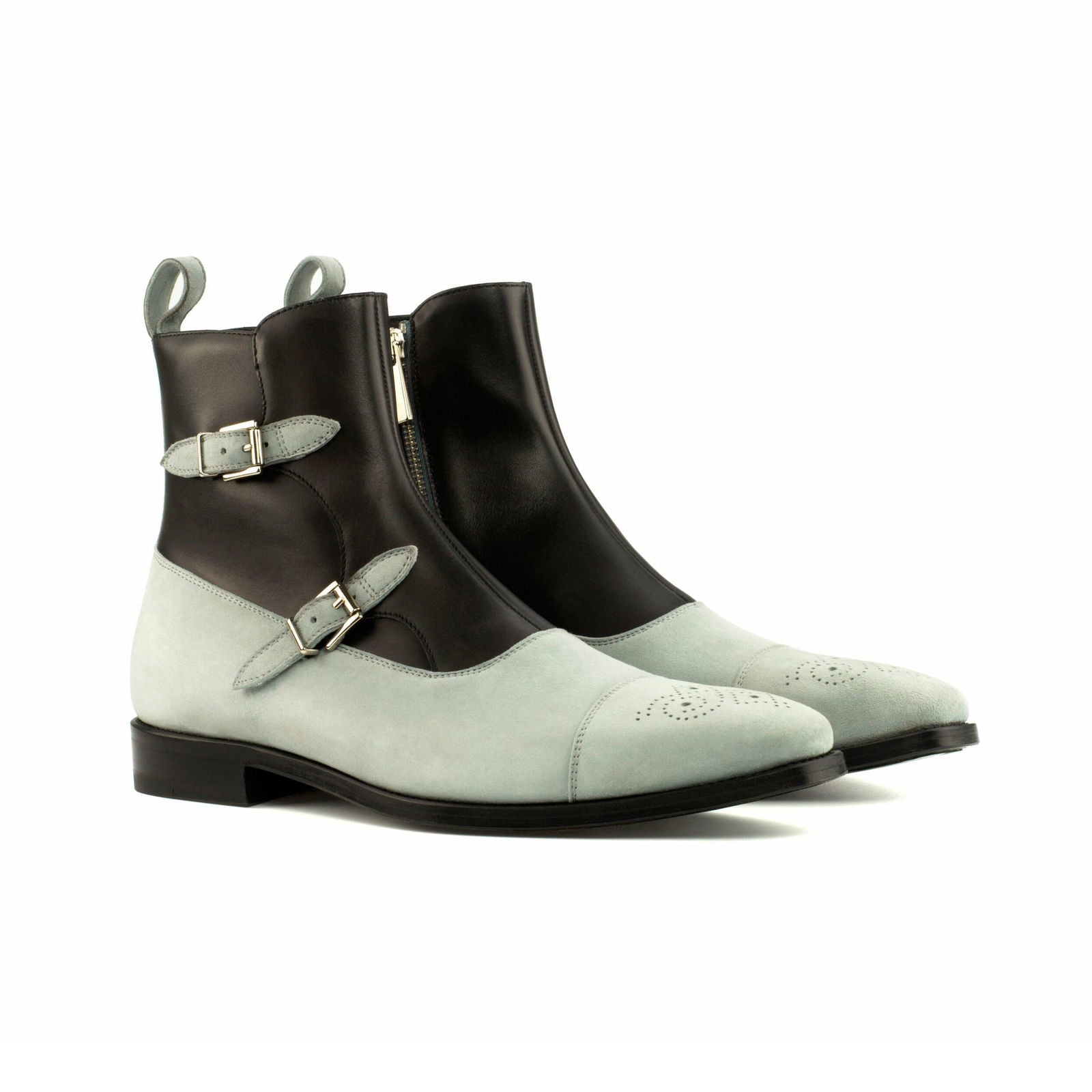 Double Monk Boots PEPE - Milanese Leather