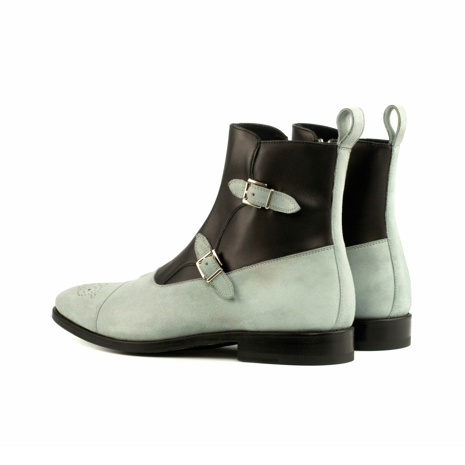 Double Monk Boots PEPE - Milanese Leather