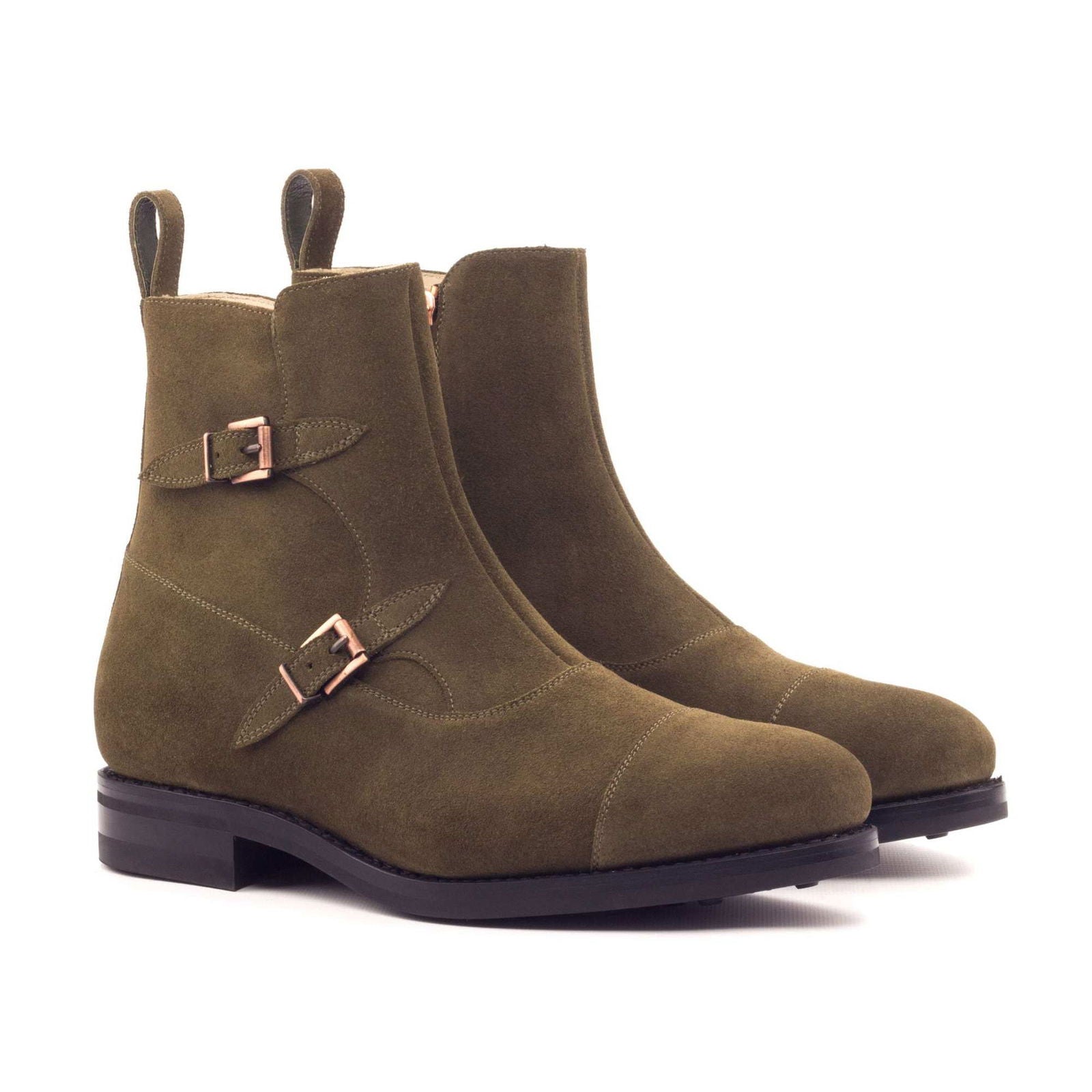 Double Monk Boots TRAPANI - Milanese Leather