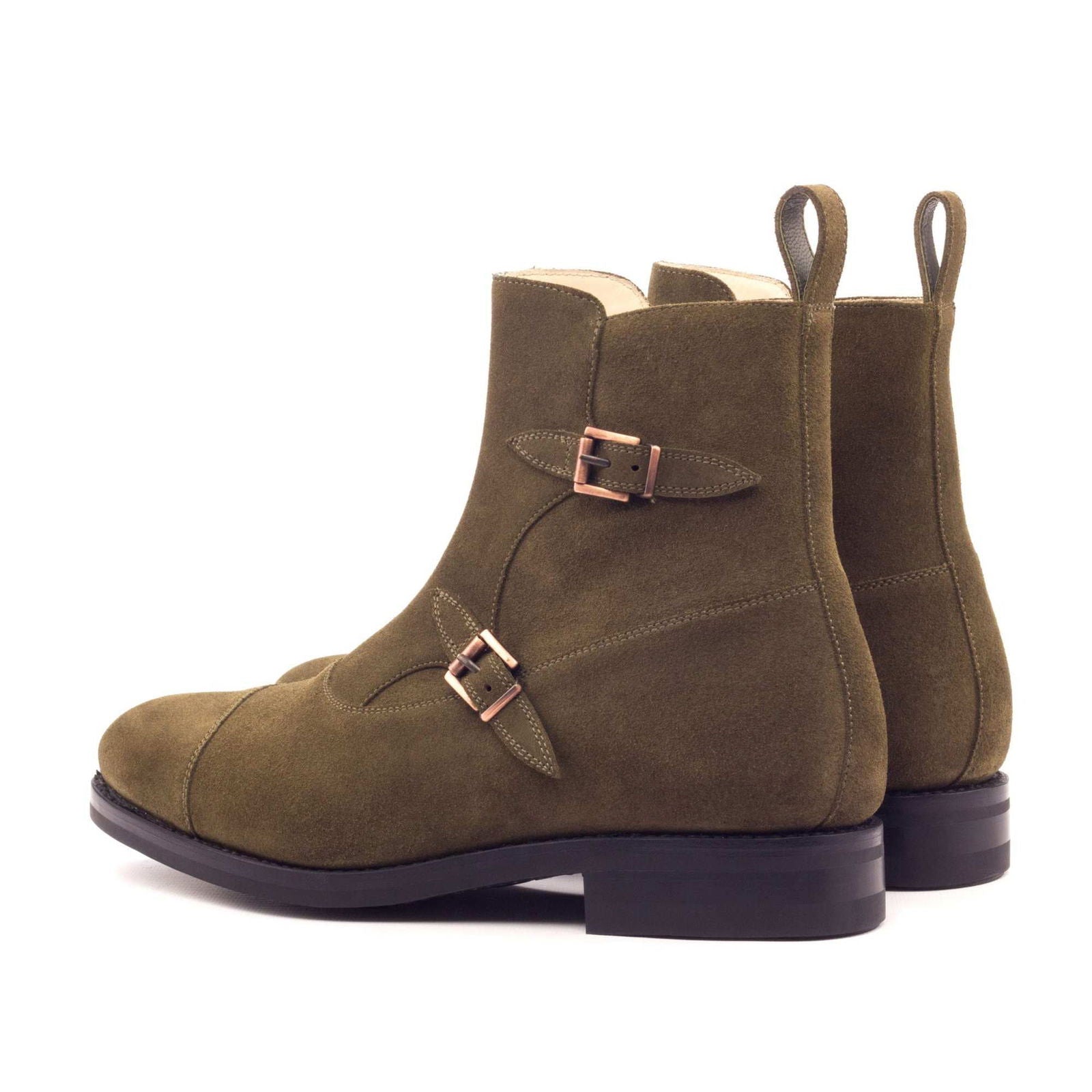 Double Monk Boots TRAPANI - Milanese Leather