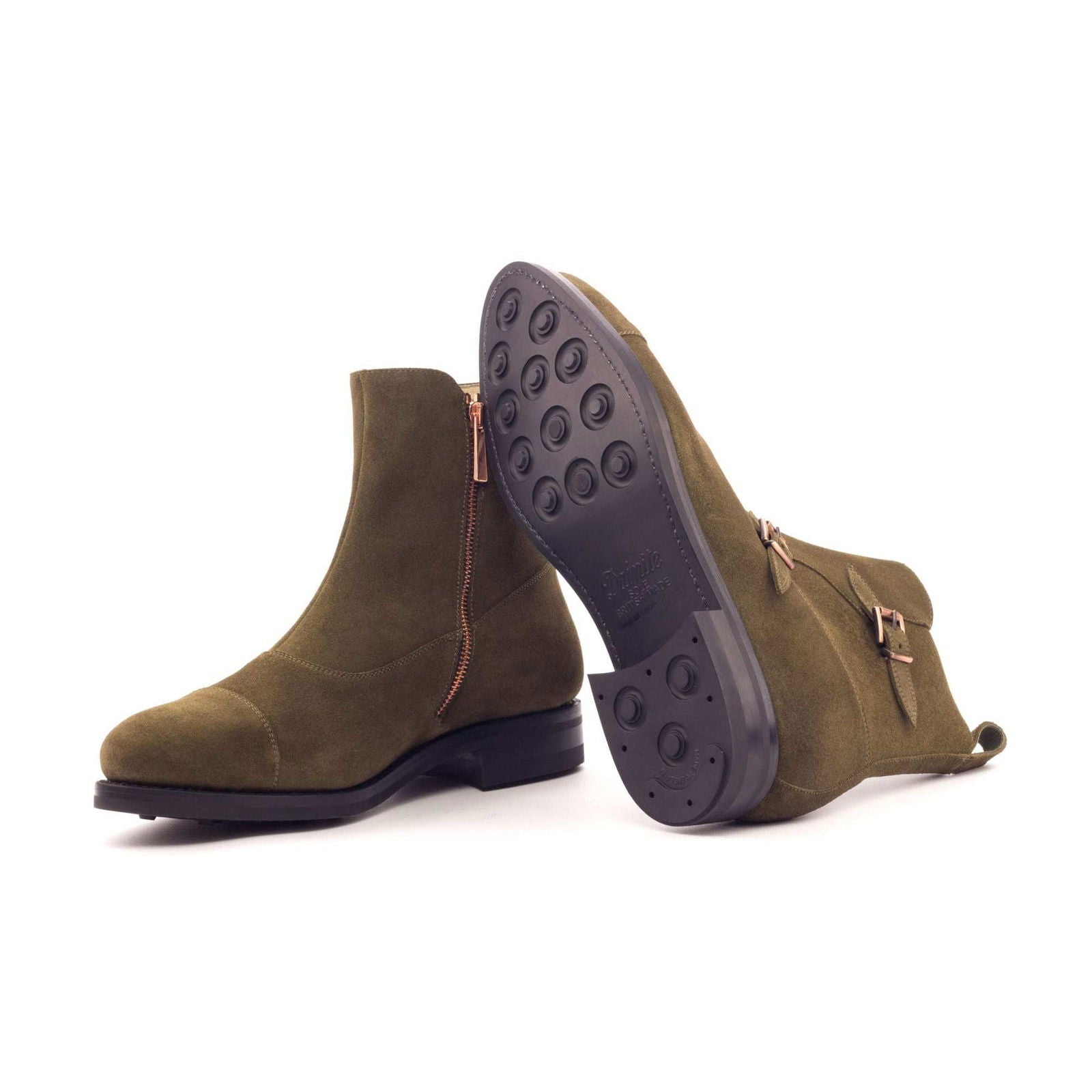 Double Monk Boots TRAPANI - Milanese Leather