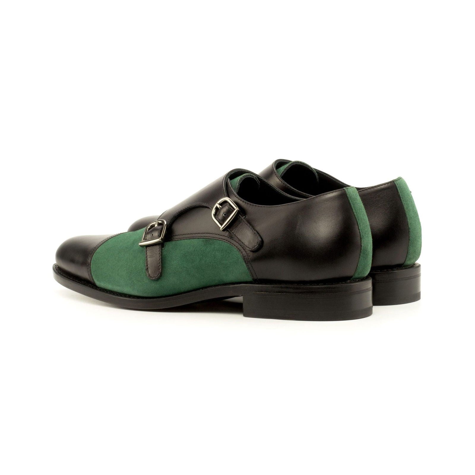 Double Monk Shoes CLOVER - Milanese Leather