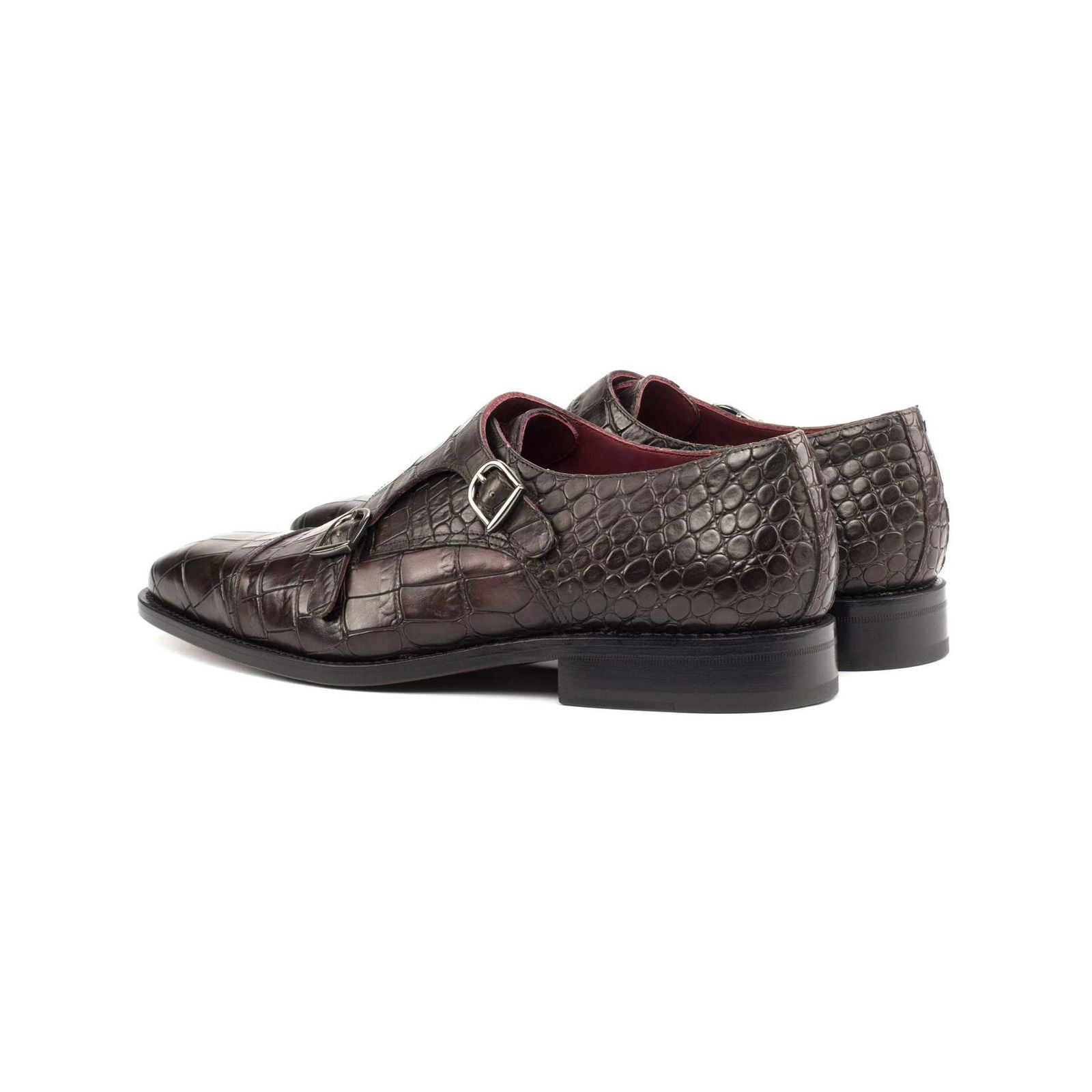 Double Monk Shoes ERNESTO - Milanese Leather