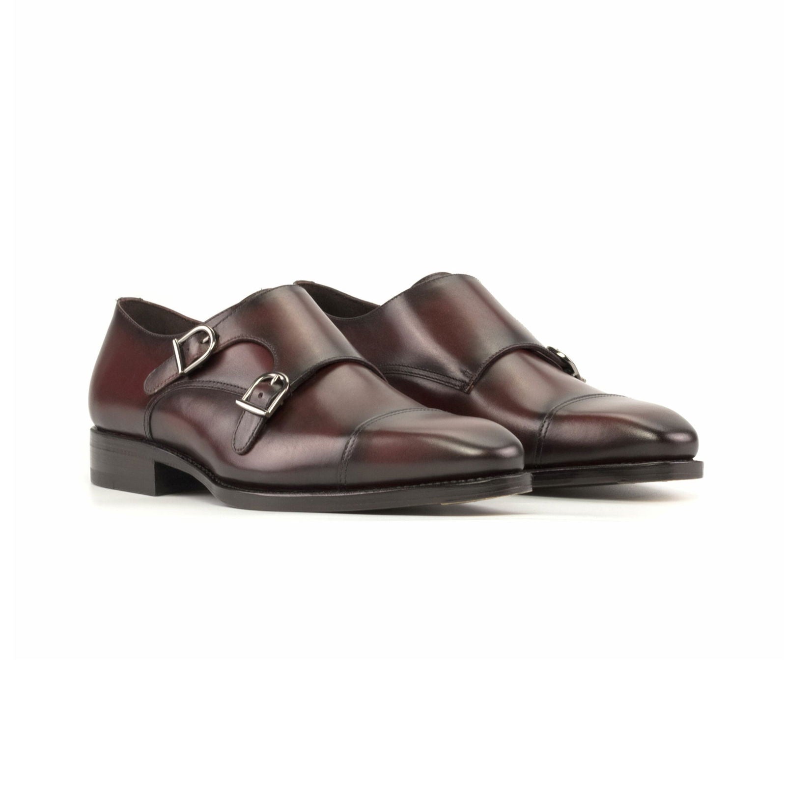 Double Monk Shoes FETTES - Milanese Leather