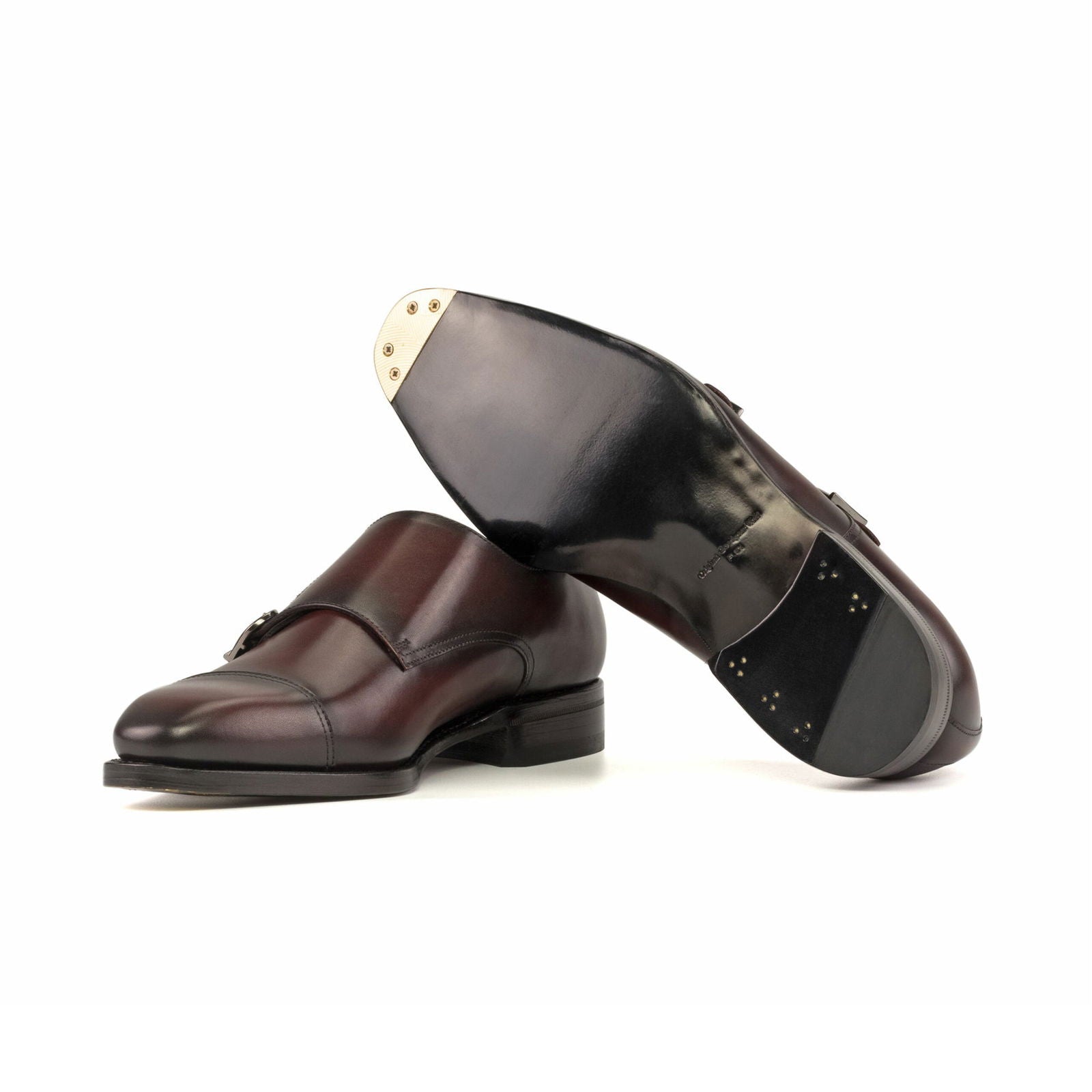 Double Monk Shoes FETTES - Milanese Leather