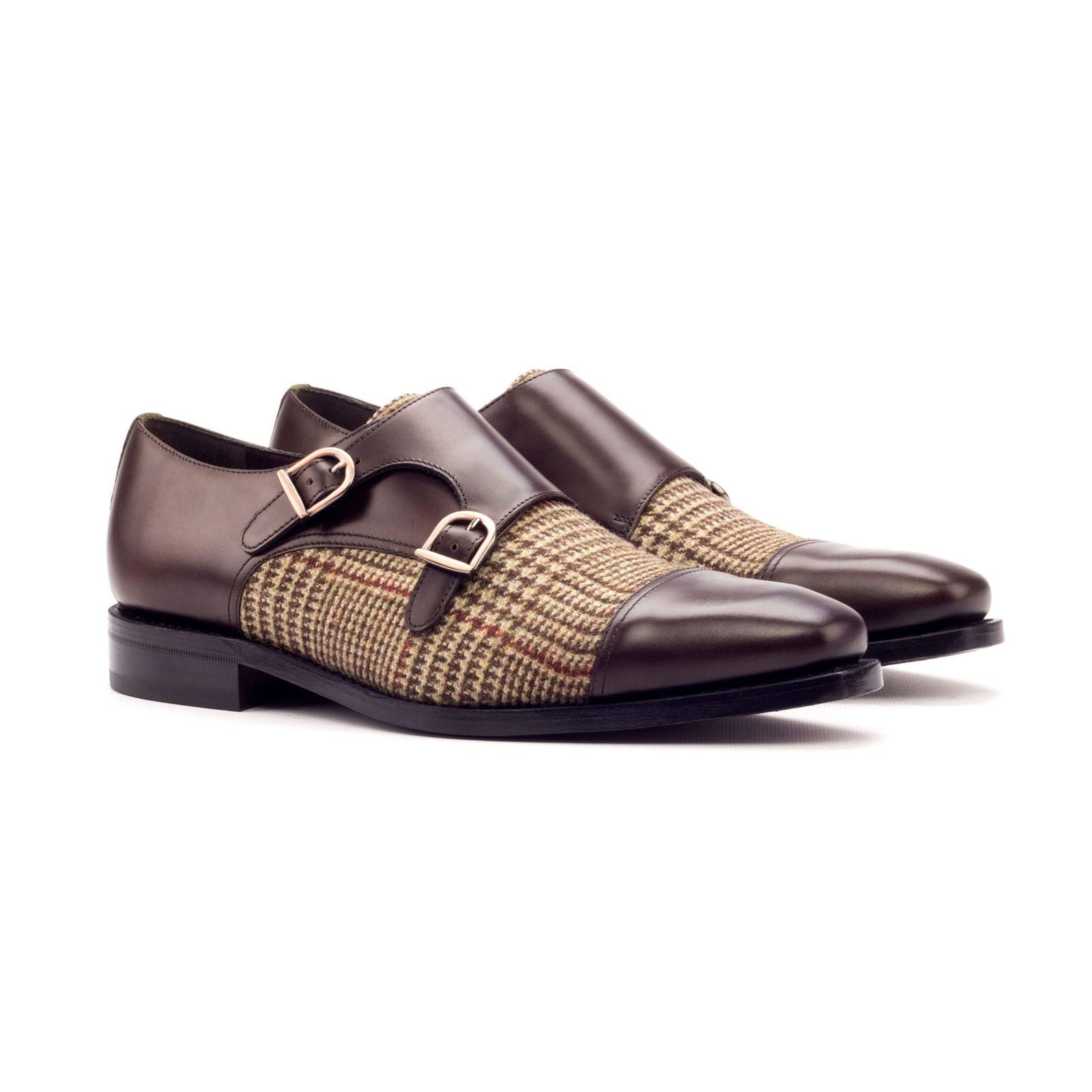 Double Monk Shoes MANTUA - Milanese Leather