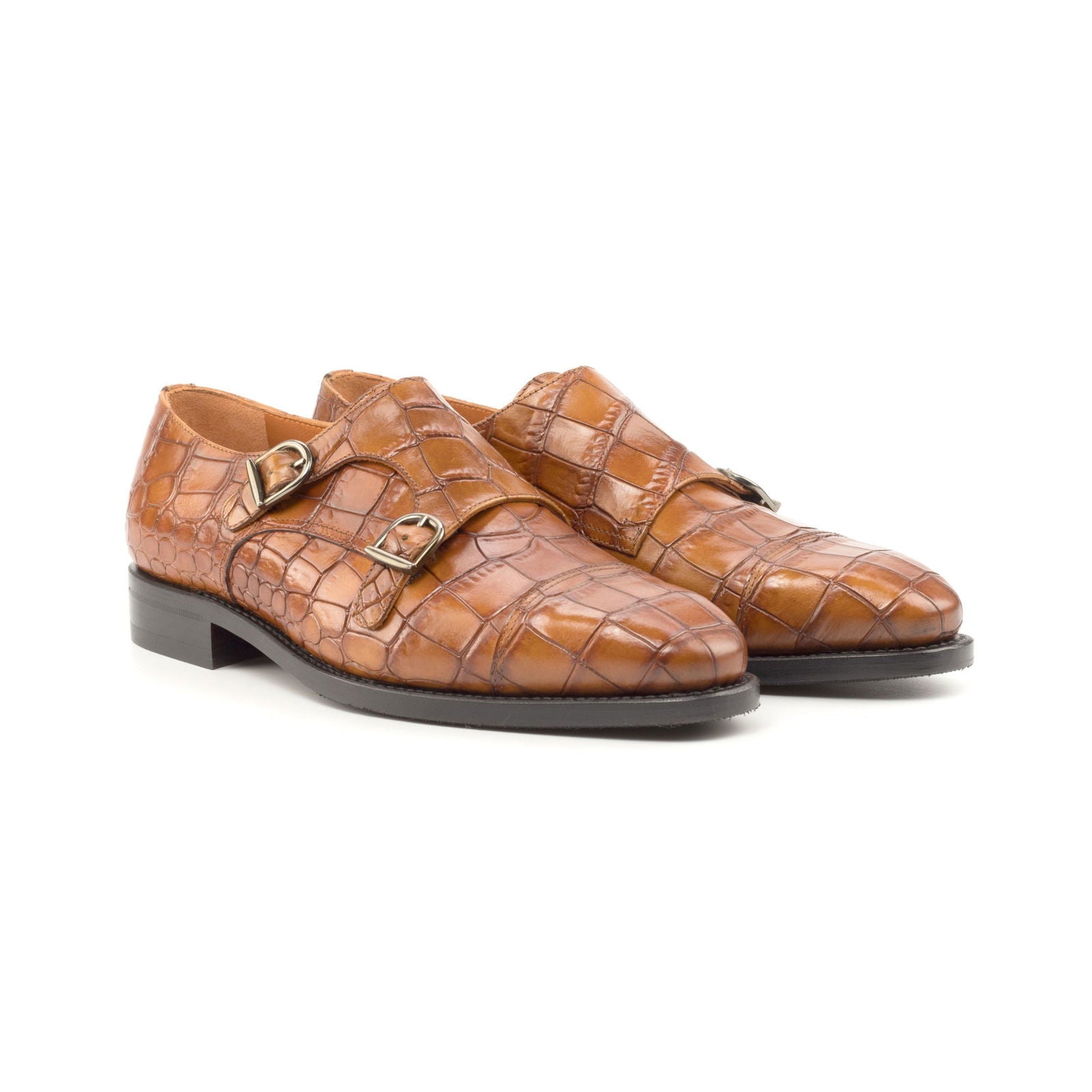 Double Monk Shoes MOCKO - Milanese Leather