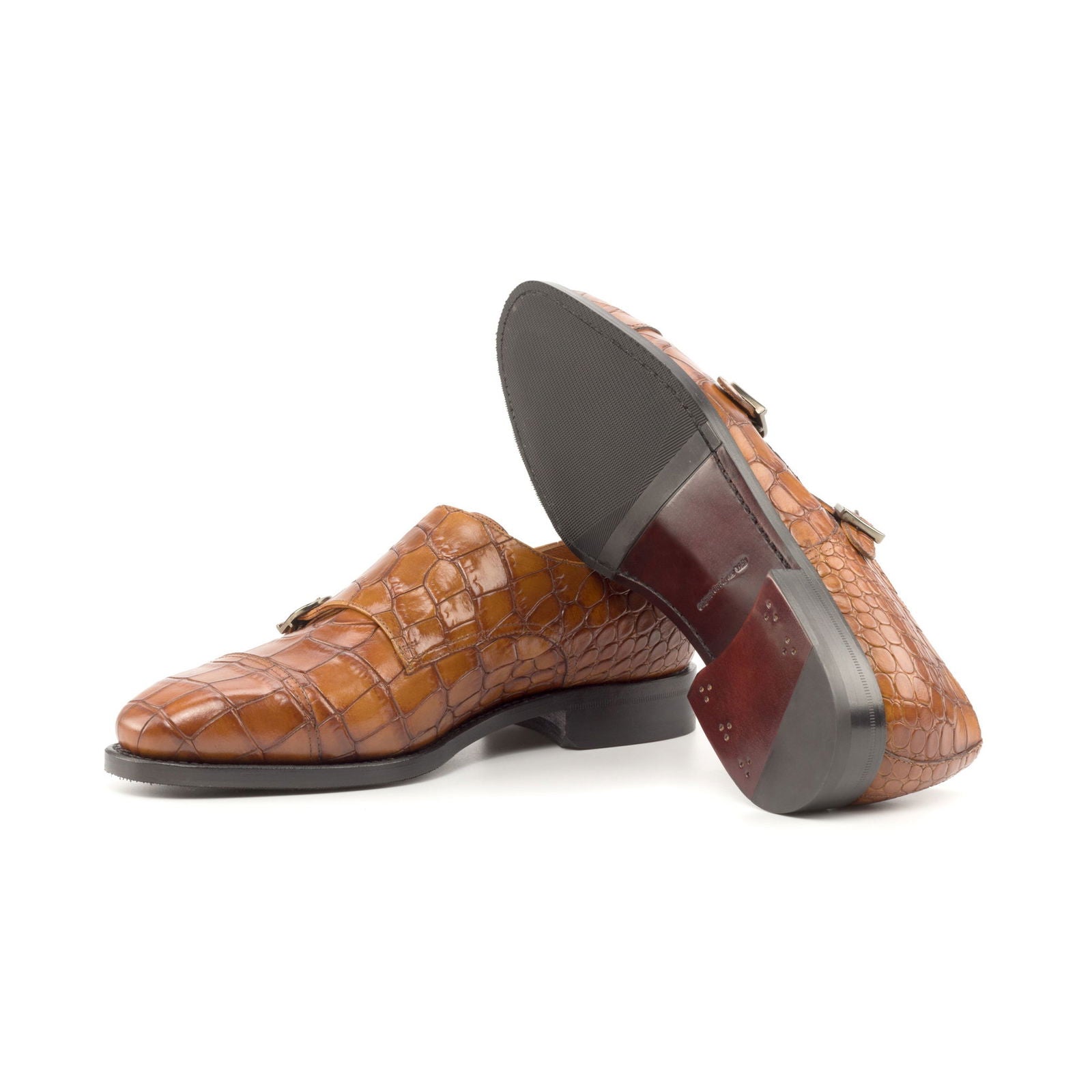 Double Monk Shoes MOCKO - Milanese Leather