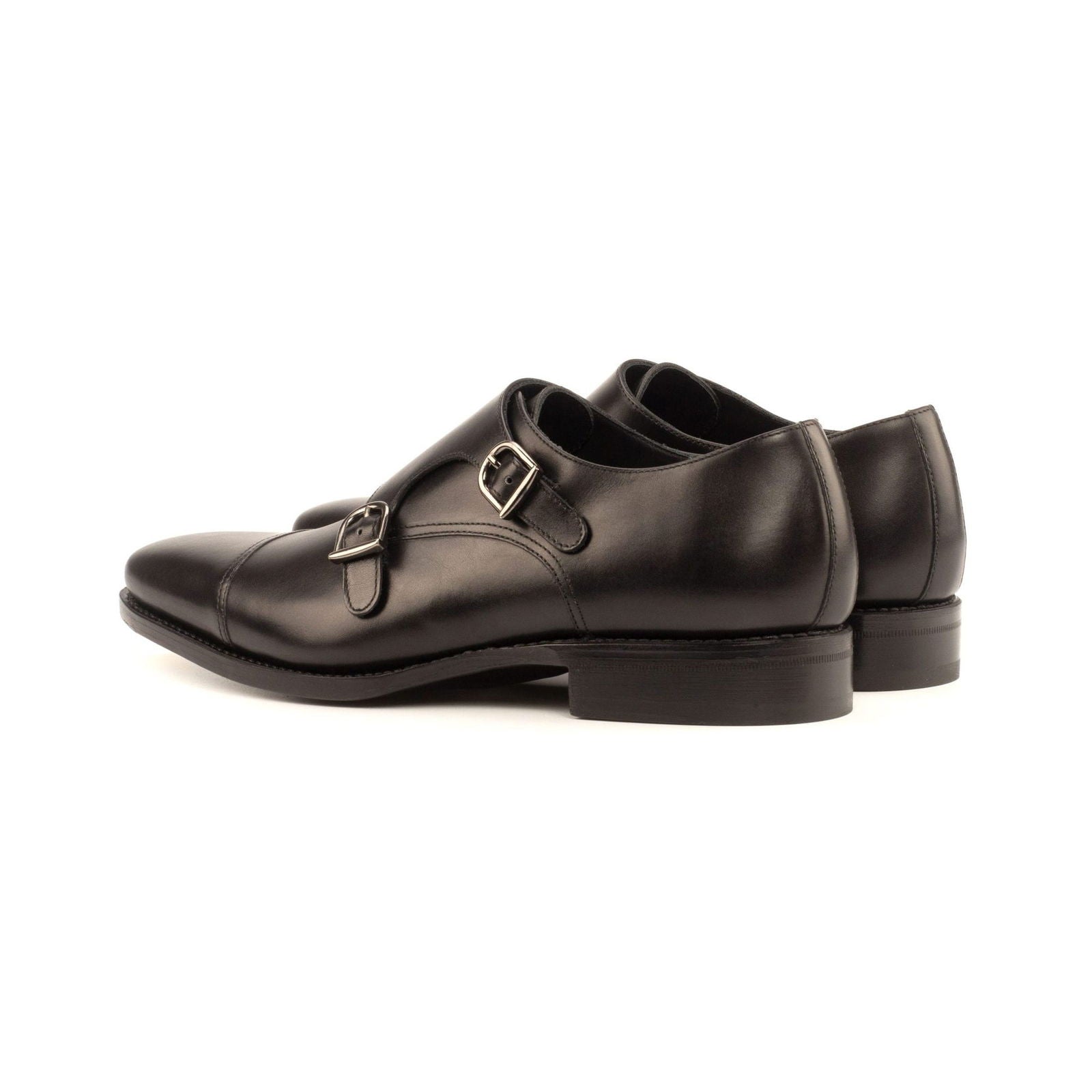 Double Monk Shoes NIGHT - Milanese Leather