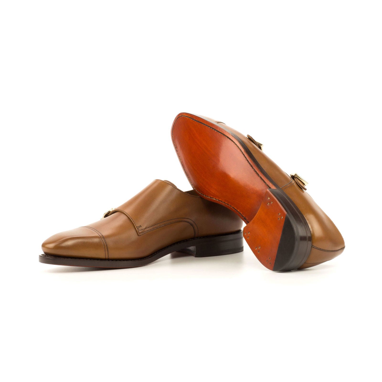 Double Monk Shoes PEDASSO - Milanese Leather