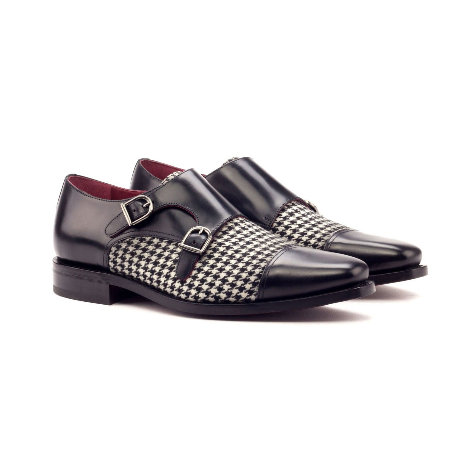 Double Monk Shoes SINATRA - Milanese Leather