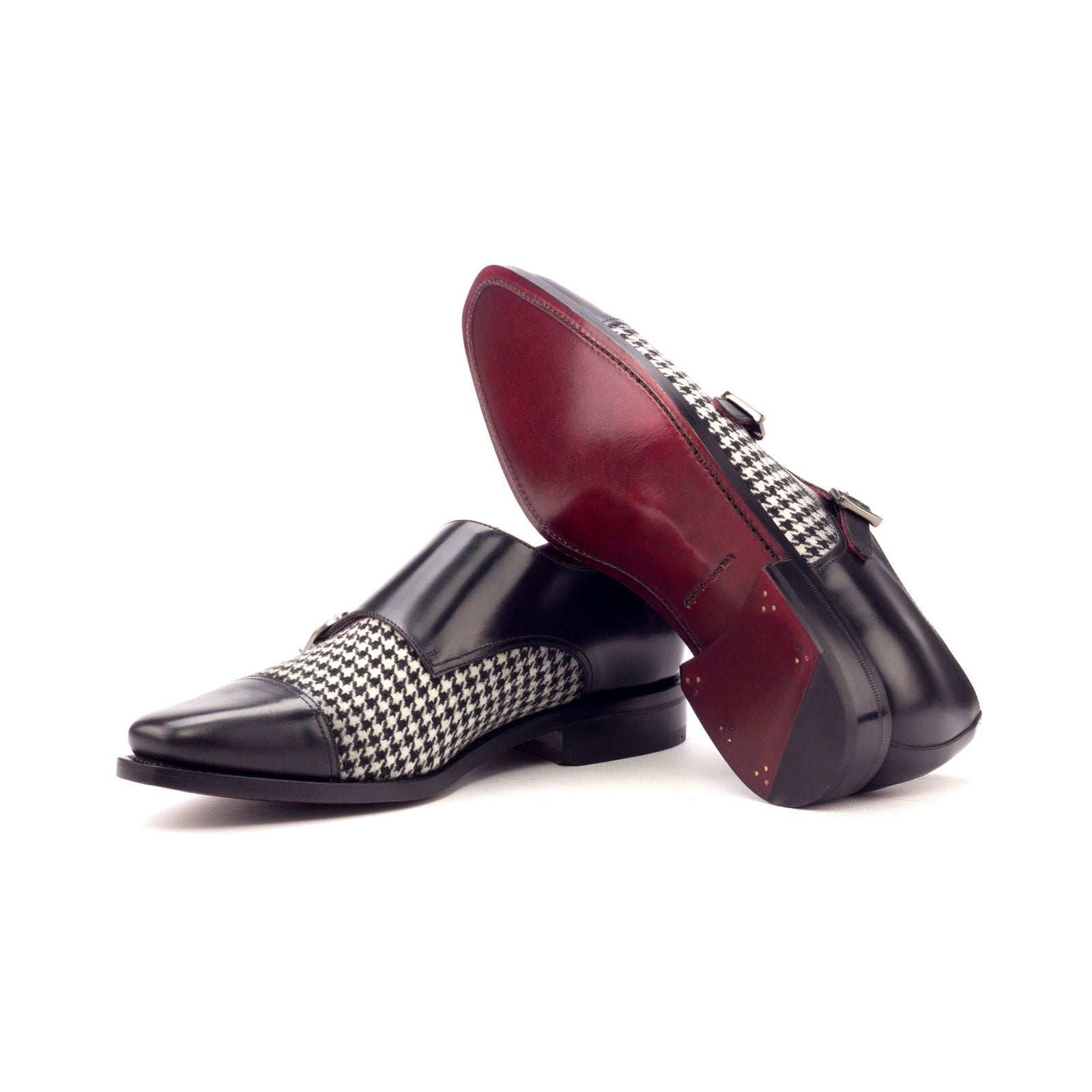 Double Monk Shoes SINATRA - Milanese Leather