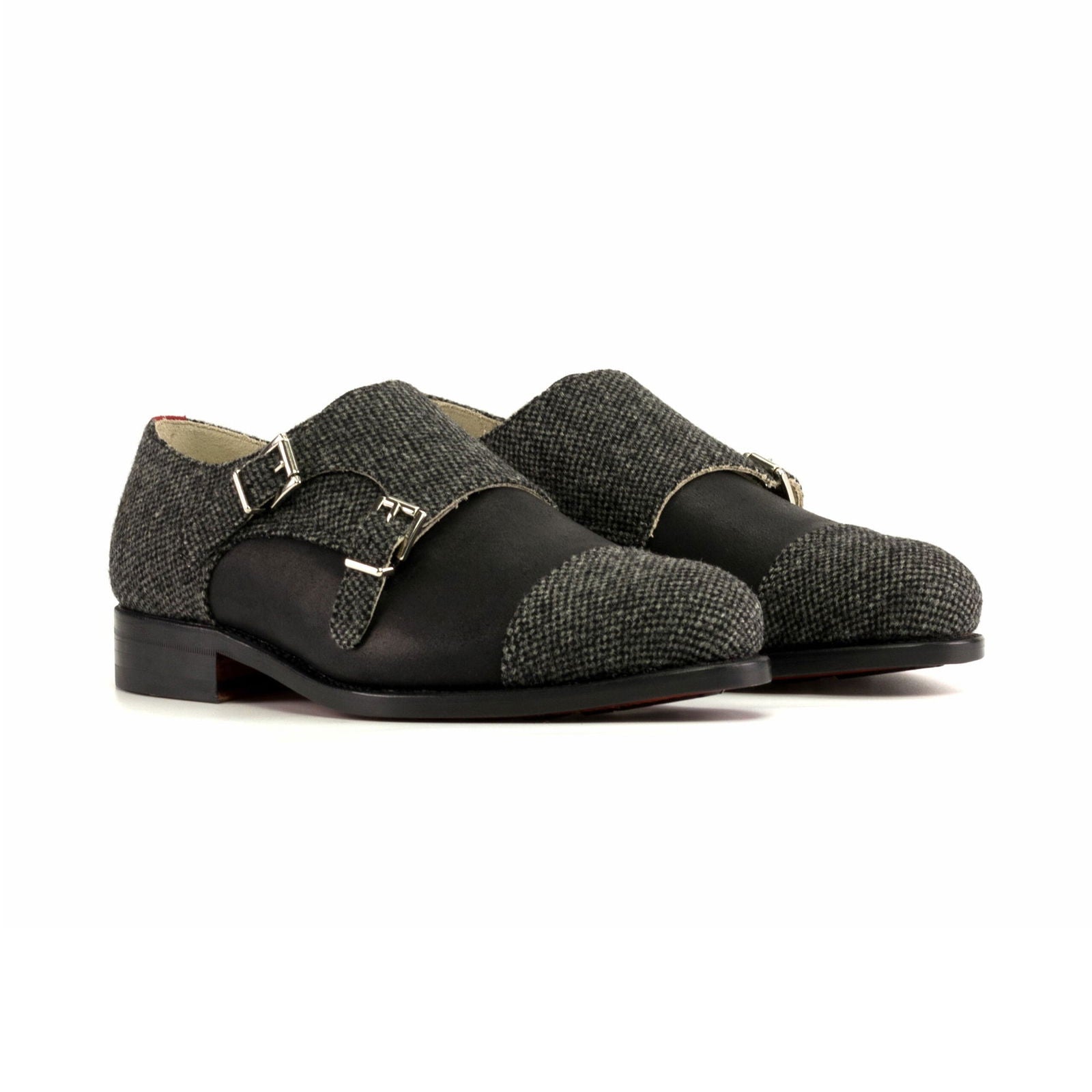 Double Monk Shoes SPIRIT - Milanese Leather