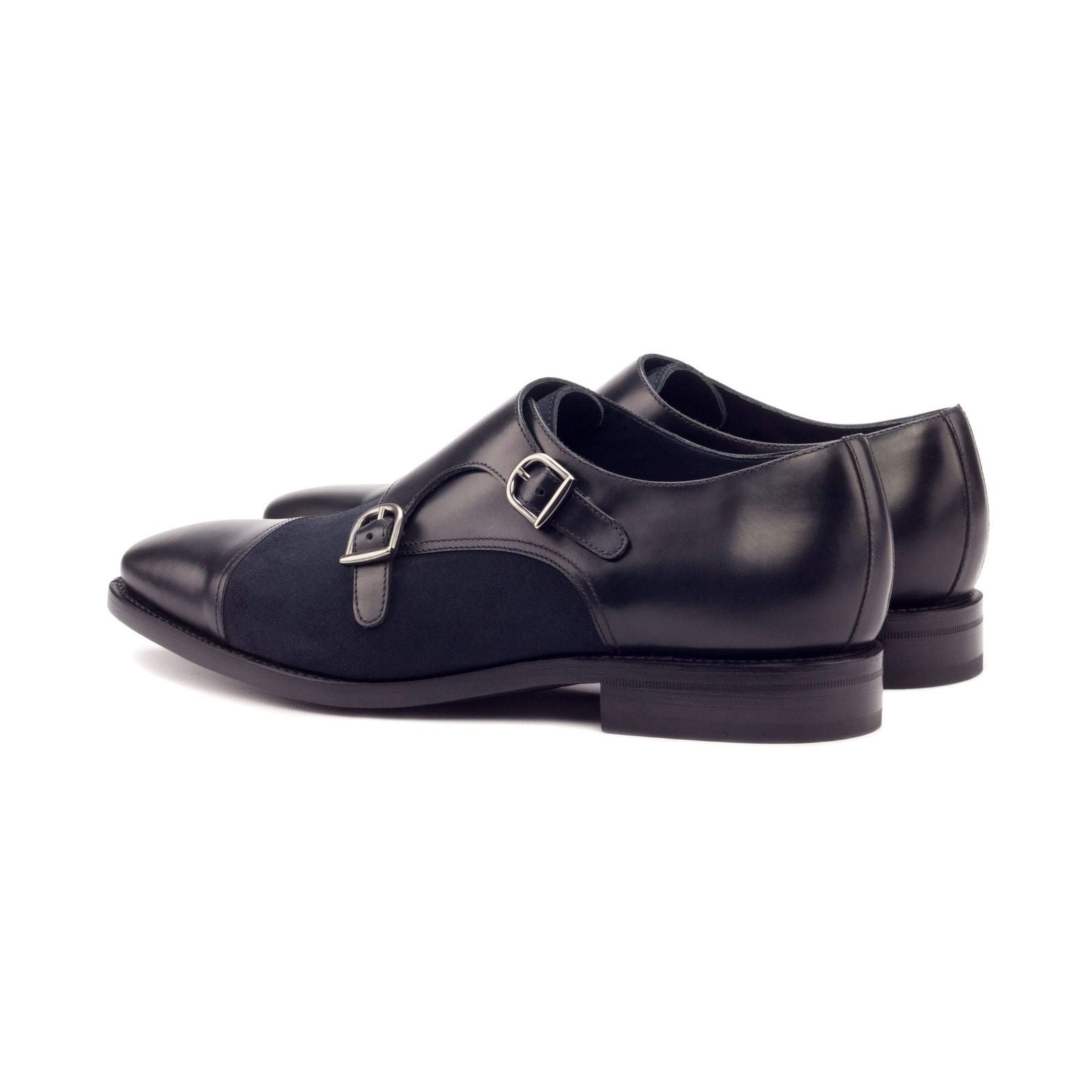 Double Monk Shoes TOMMY - Milanese Leather