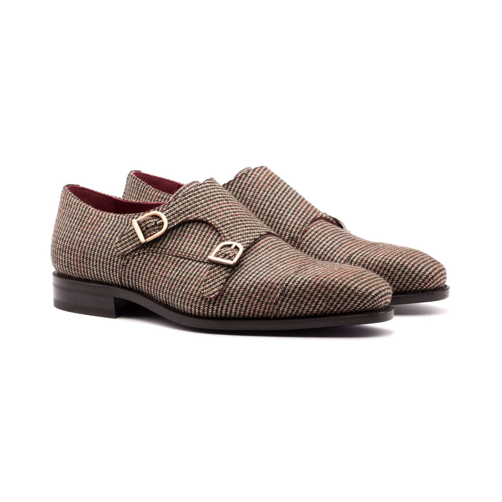 Double Monk Shoes ZEPPA - Milanese Leather