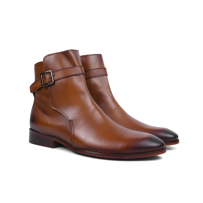 Faith Sandoval Jodhpur Boots - Milanese Leather