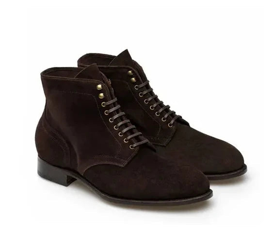 Fredric Aguirre Lace-Up Boots - Milanese Leather