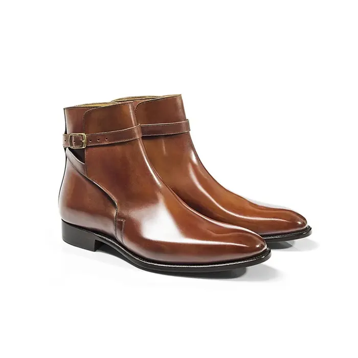 Garret Gilbert Jodhpur Boots - Milanese Leather