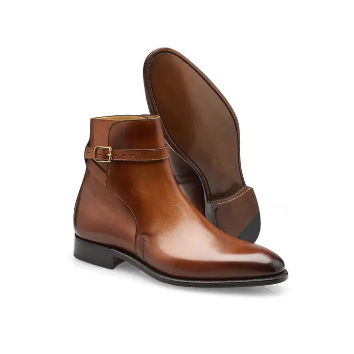 Garret Gilbert Jodhpur Boots - Milanese Leather