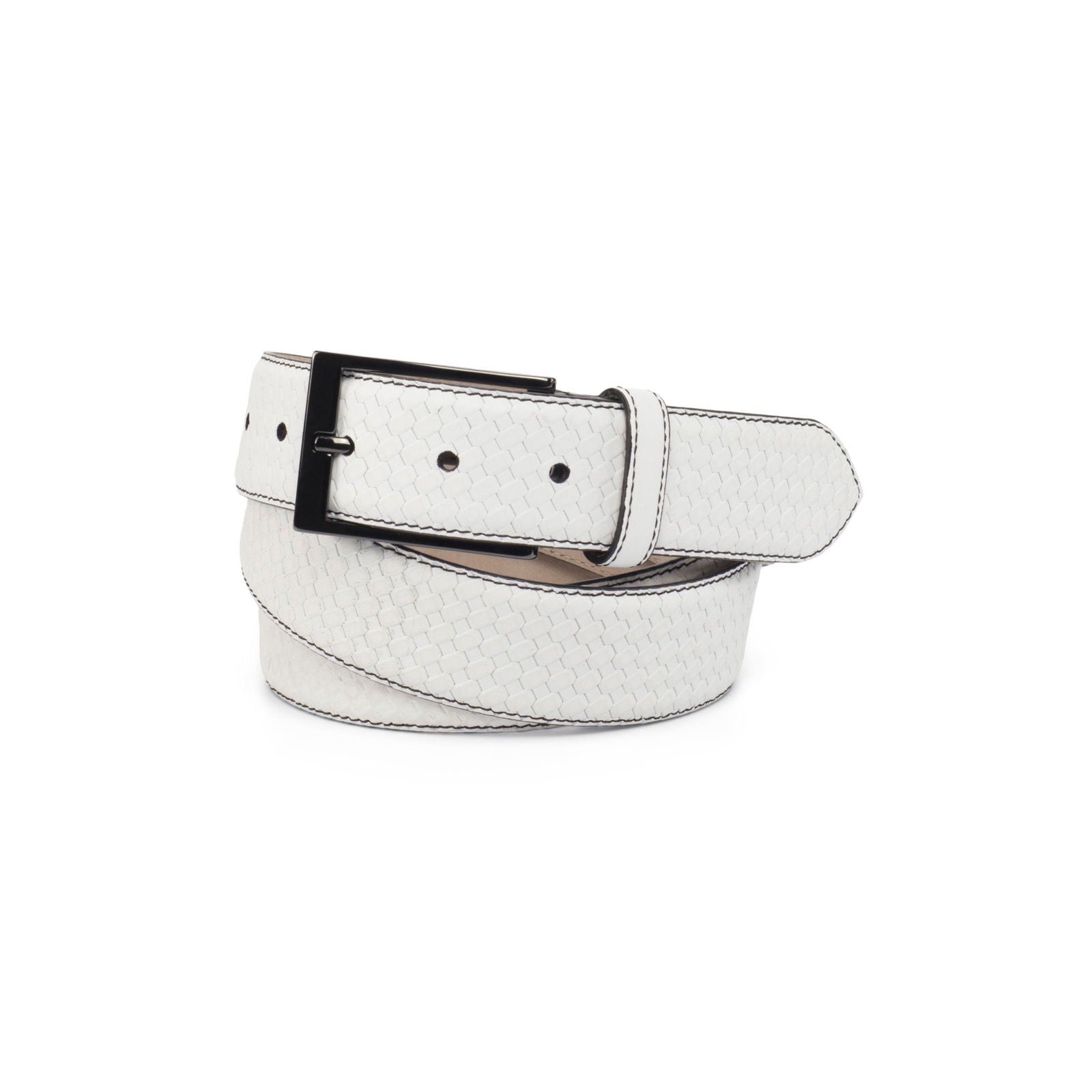 Hamptons Belt WEAVER - Milanese Leather