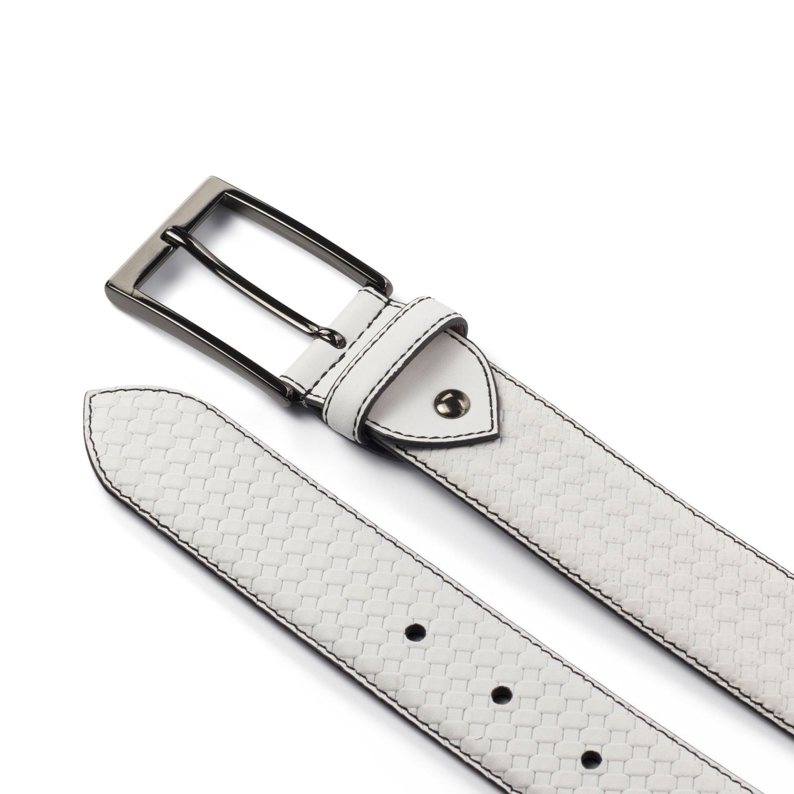 Hamptons Belt WEAVER - Milanese Leather