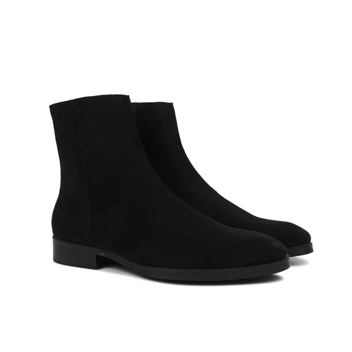 Harris Harrington Side Zip Boots - Milanese Leather