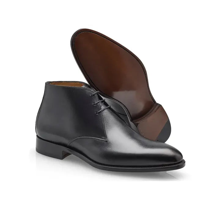 Hattie Stanton Chukka Boots - Milanese Leather