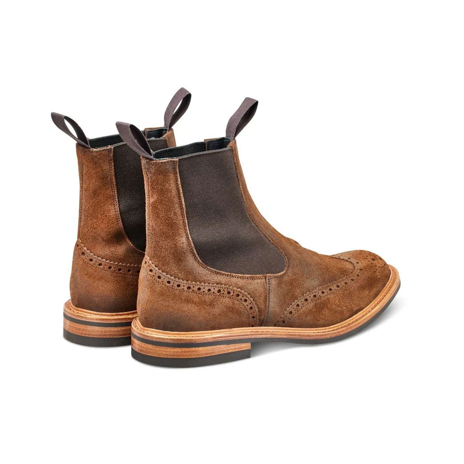Henry Boot Snuff Reverse Suede - Milanese Leather