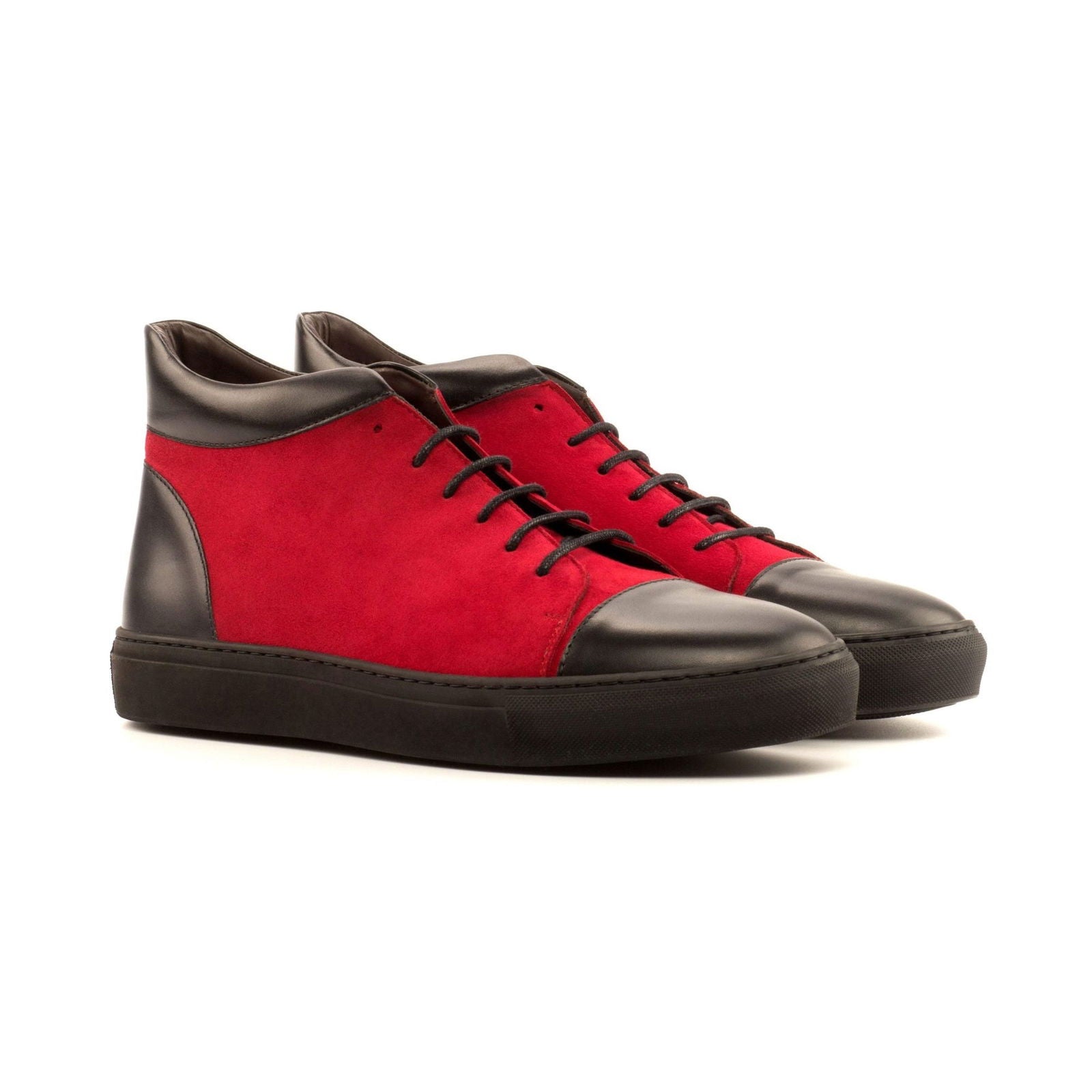 High-Top Sneakers BULLS - Milanese Leather