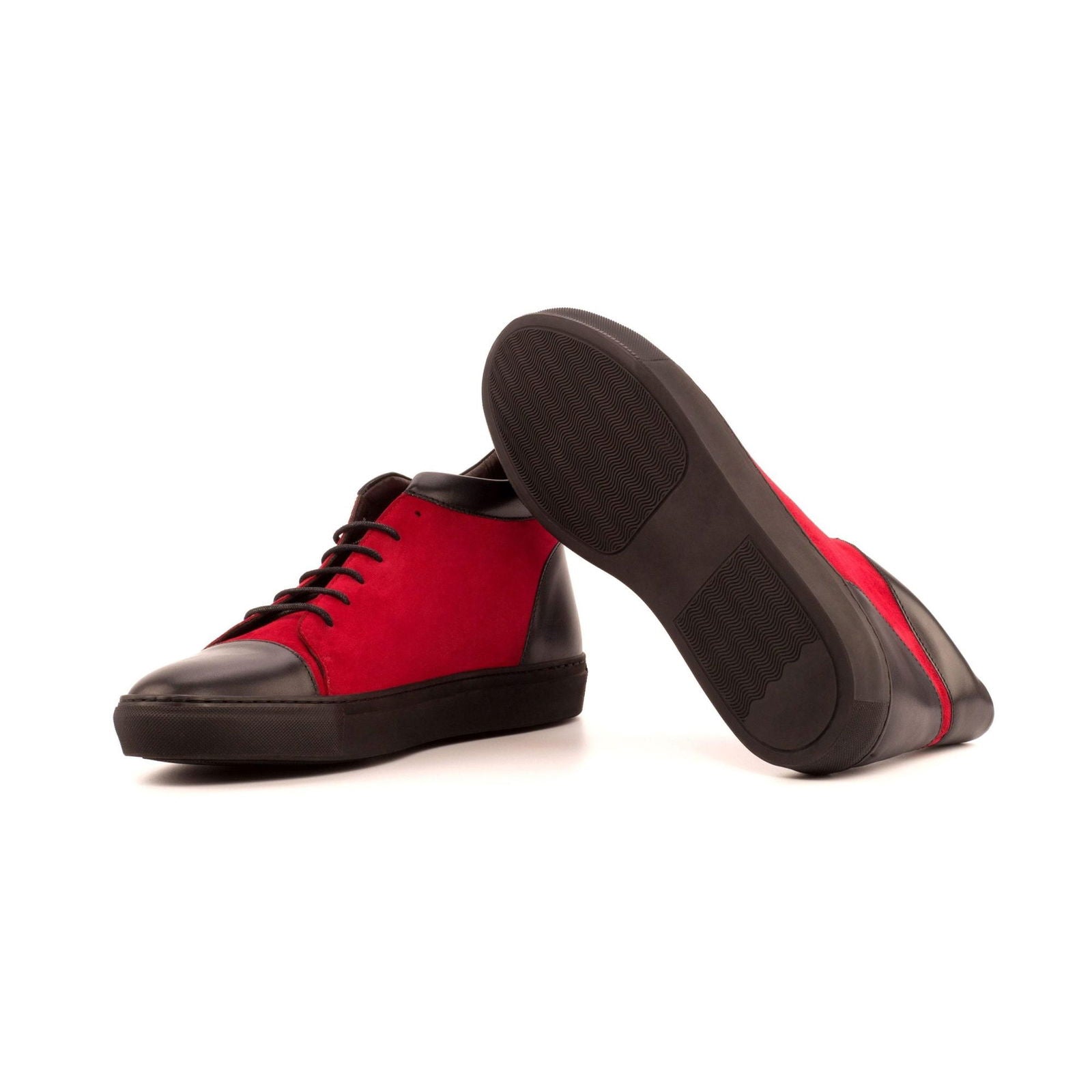 High-Top Sneakers BULLS - Milanese Leather