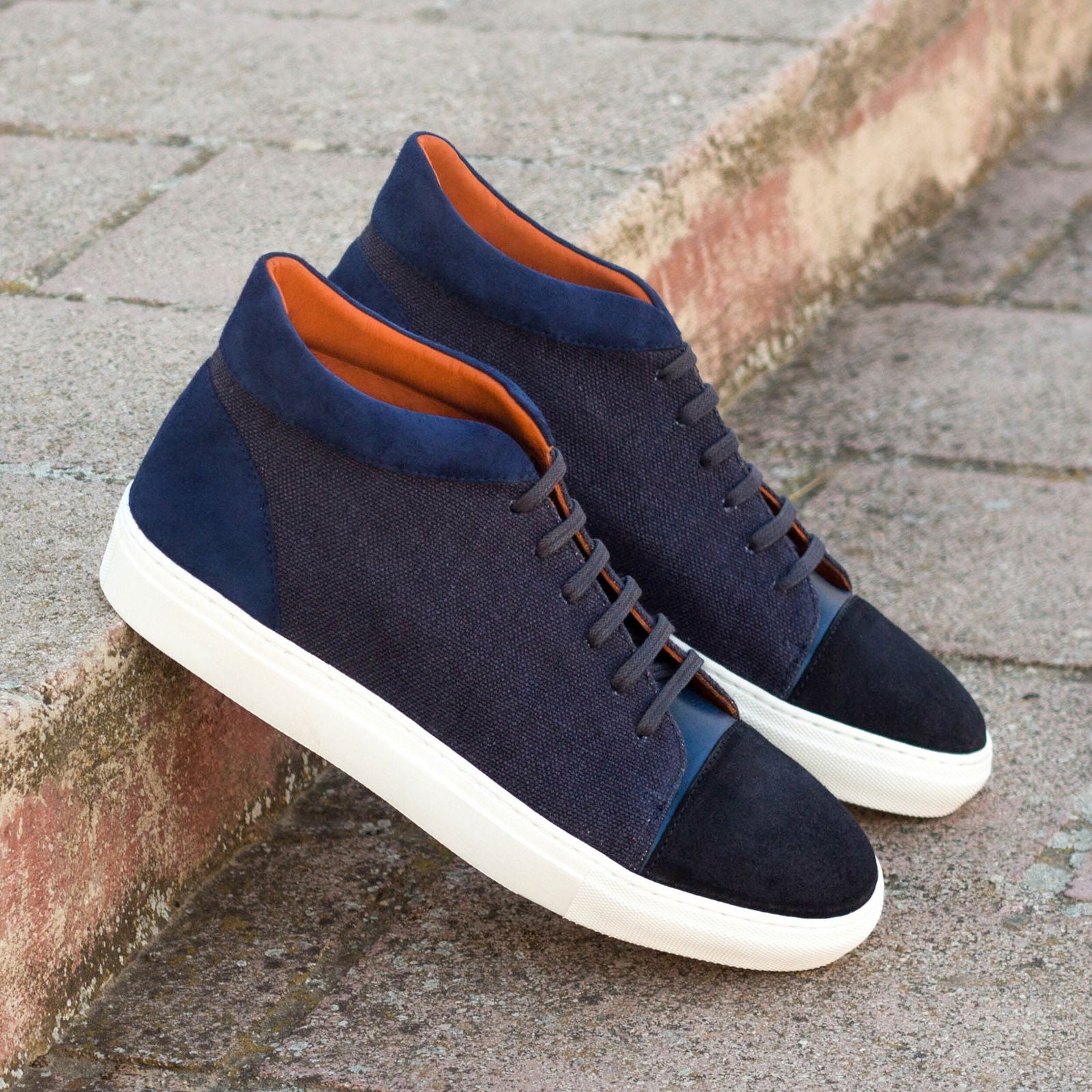 High-Top Sneakers DURANT - Milanese Leather